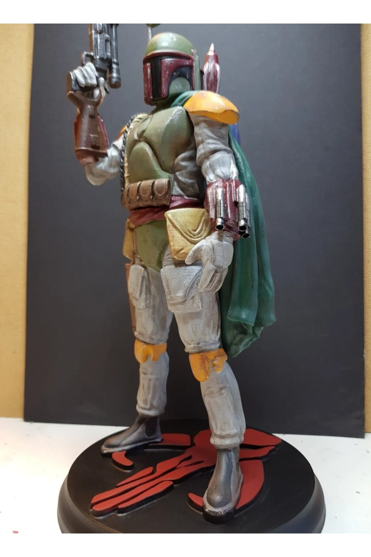 Boba Fett Star Wars Boyalı Figür 25 Cm (büyük Boy)