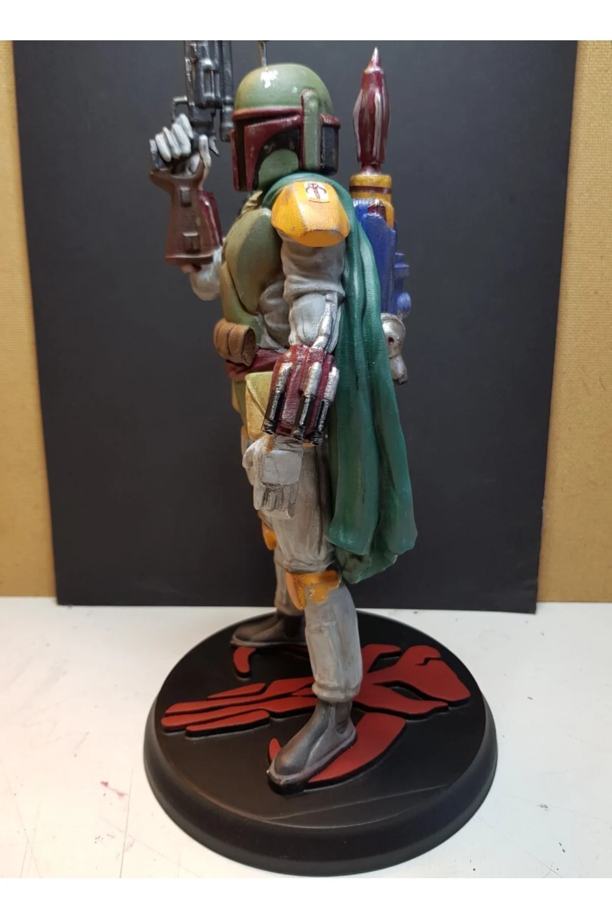 Boba Fett Star Wars Boyalı Figür 25 Cm (büyük Boy)