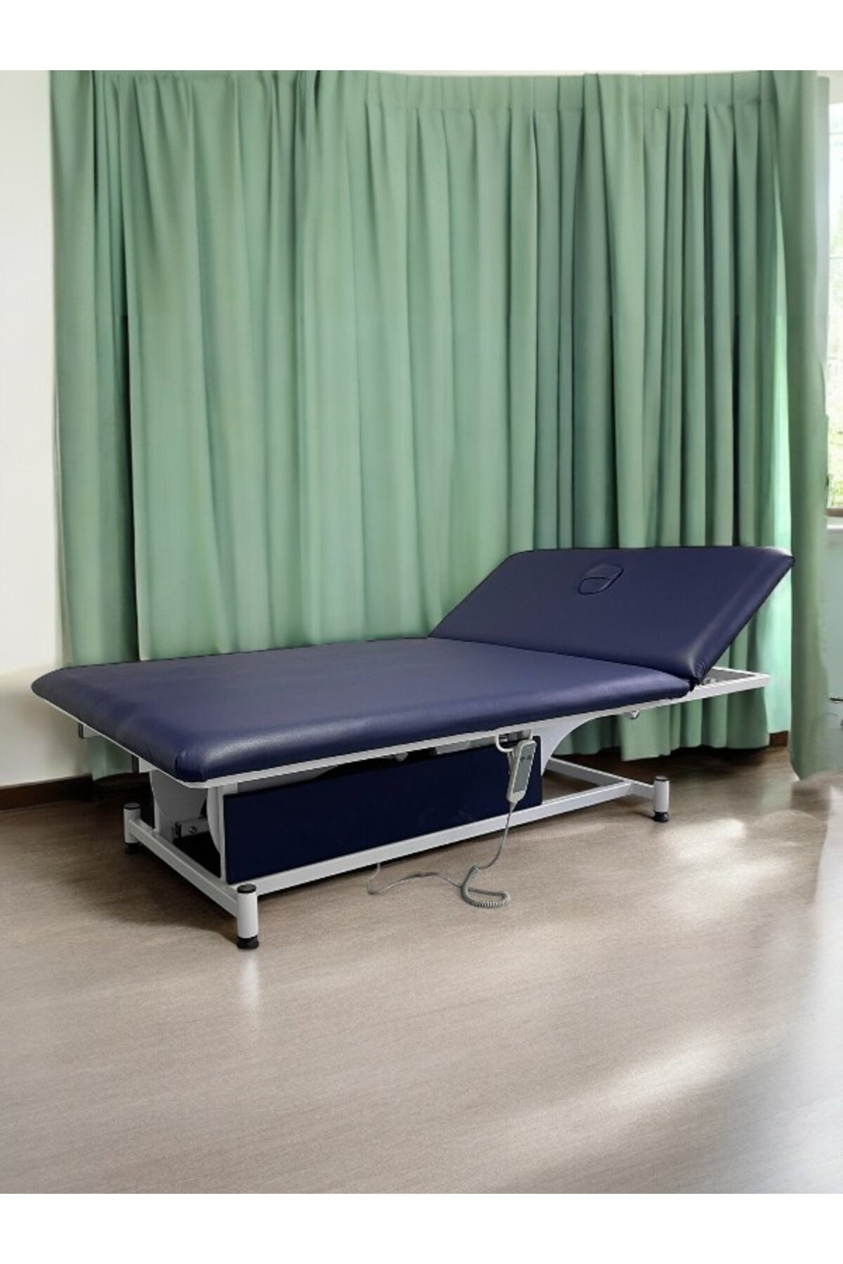 Masmel Bobath Rehabilitasyon Yatağı Tek Motorlu Başlıklı 100X190 Cm