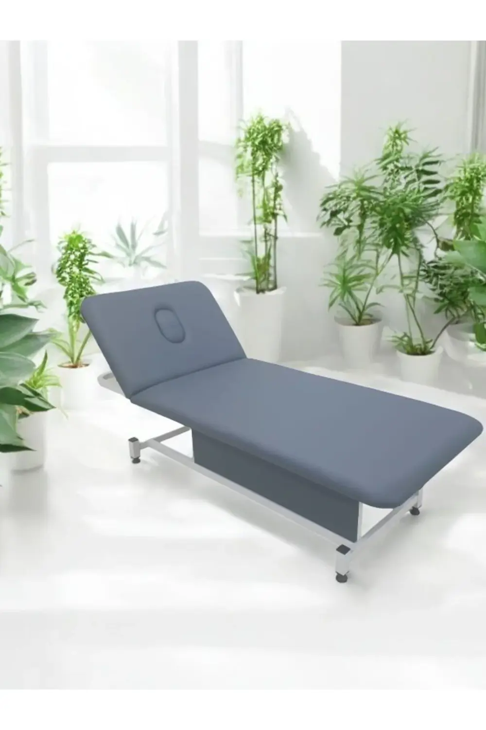 Bobath Rehabilitasyon Yatağı Tek Motorlu Başlıklı 100x190 Cm