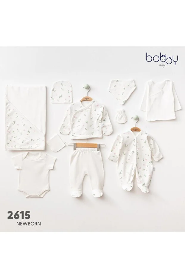 Bobby Baby %100 Pamuk Yusufcuk Desenli 10'lu Hastane Çıkış Seti B Bobby Baby %100 Pamuk Yusufcuk Desenli 10'lu Hastane Çıkış Seti B