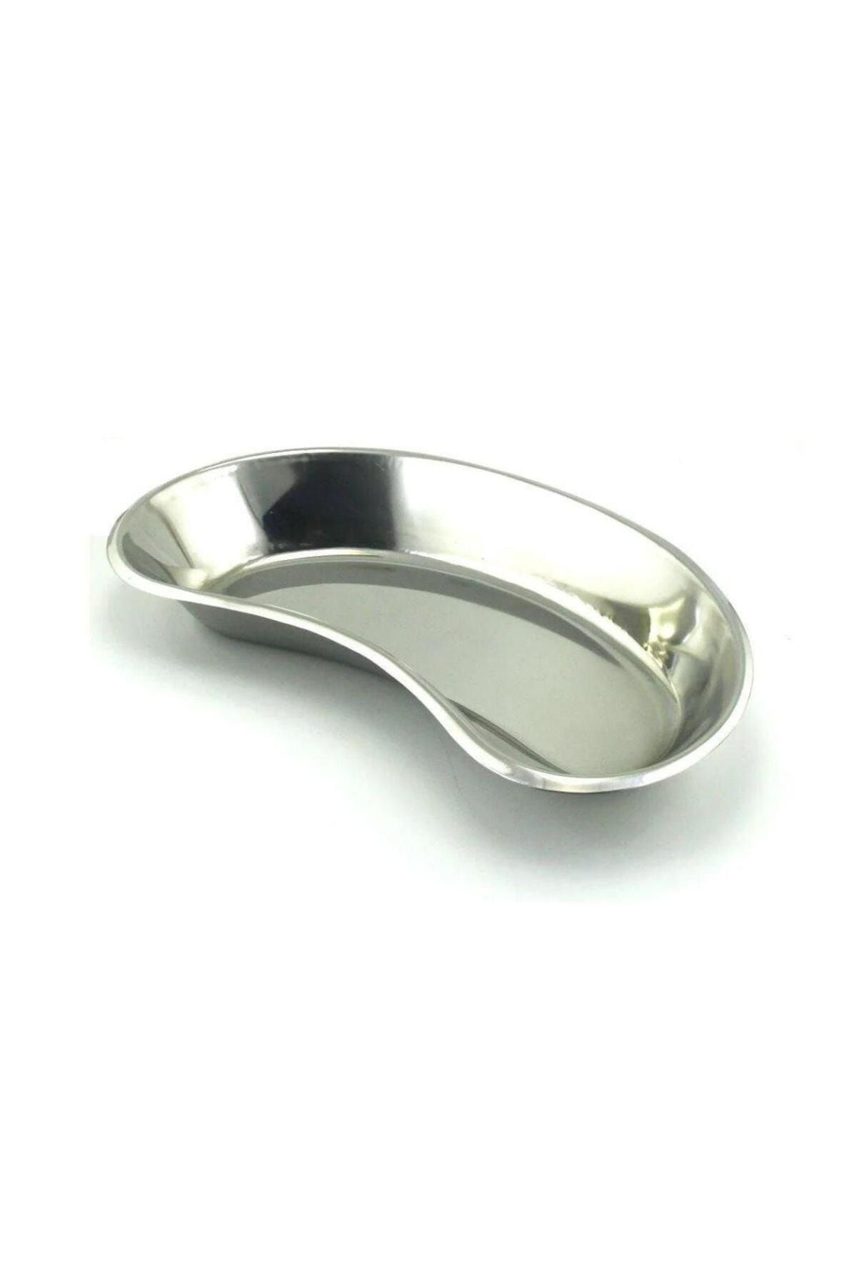 Muhtelif Böbrek Küveti Paslanmaz Çelik 25 Cm