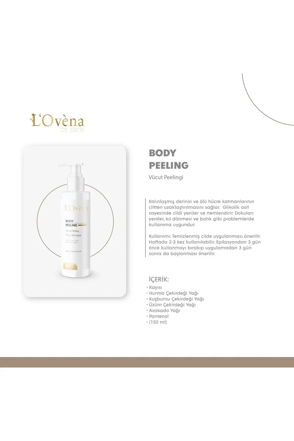 - Body Peelıng - 150 ml