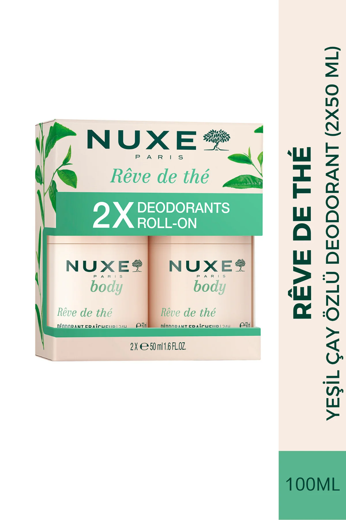 Body Reve De The Deodorant 2x50 ml