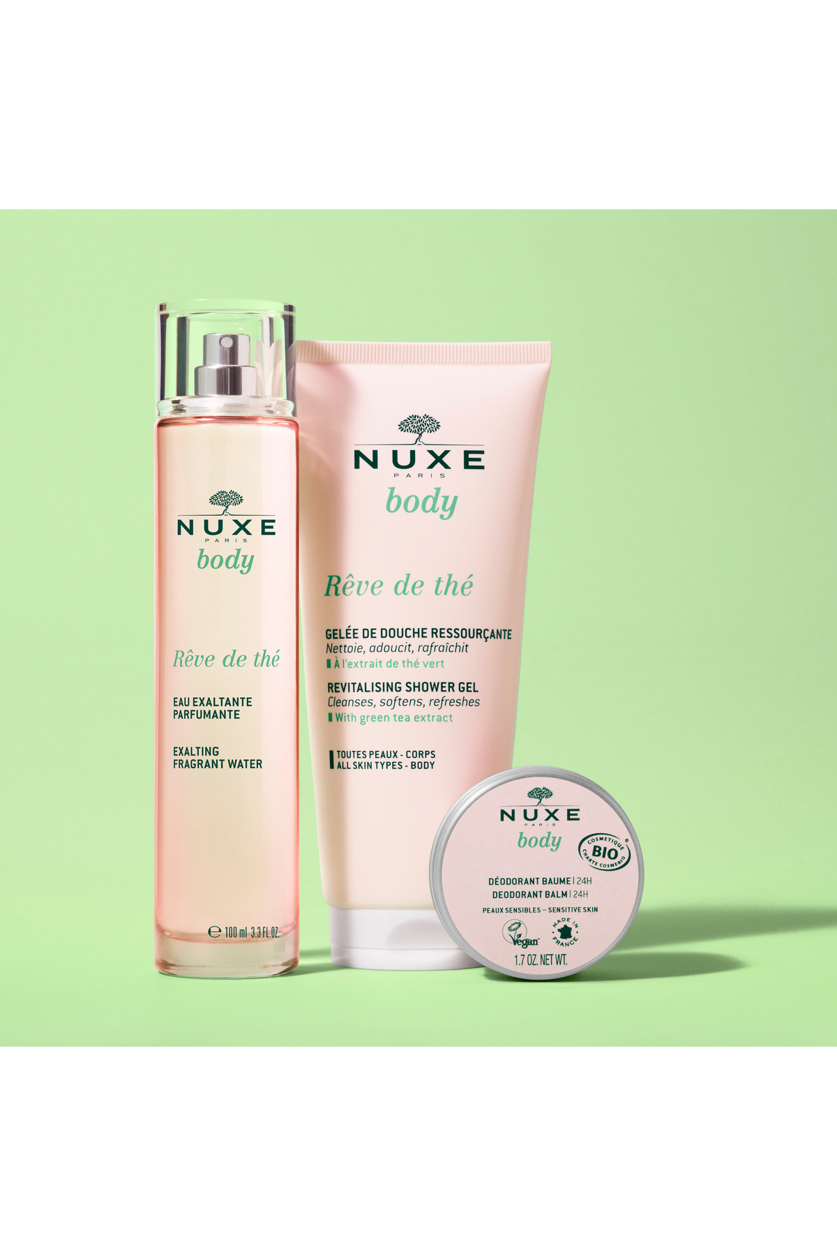 Nuxe Body Reve De The Revitalising Shower Gel 200 Ml