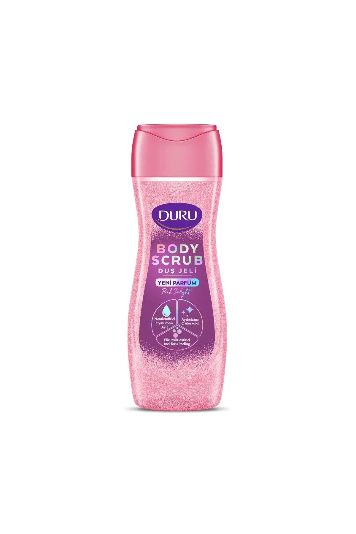 Body Scrub Duş Jeli Pink Delight 450 ml