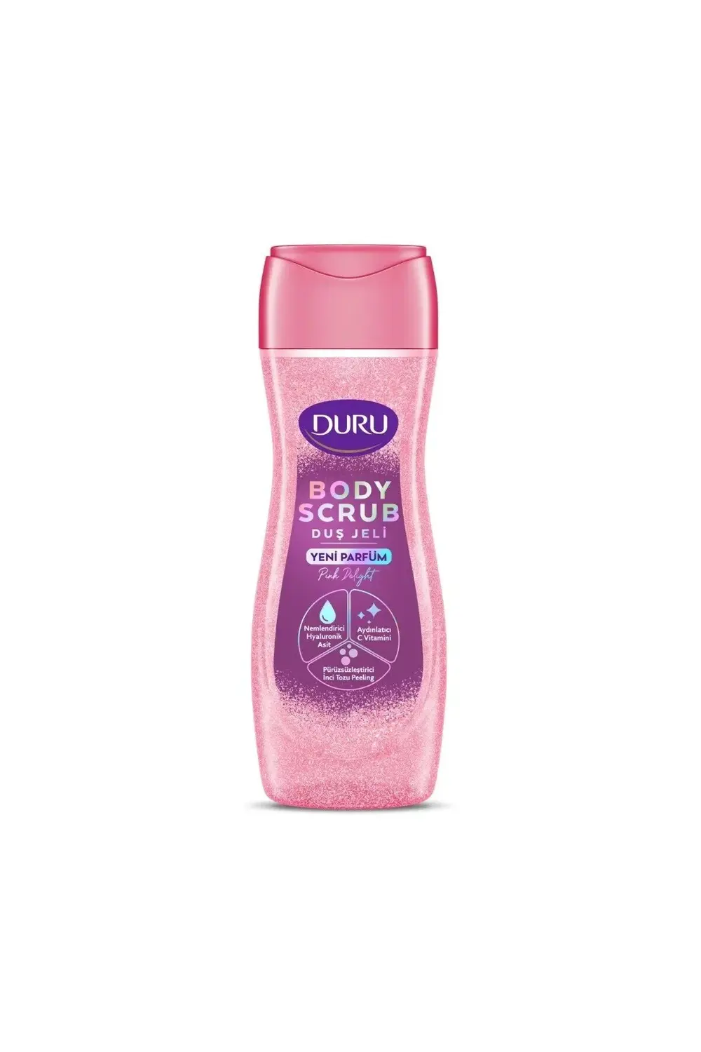 Body Scrub Duş Jeli Pink Delight 450 ml
