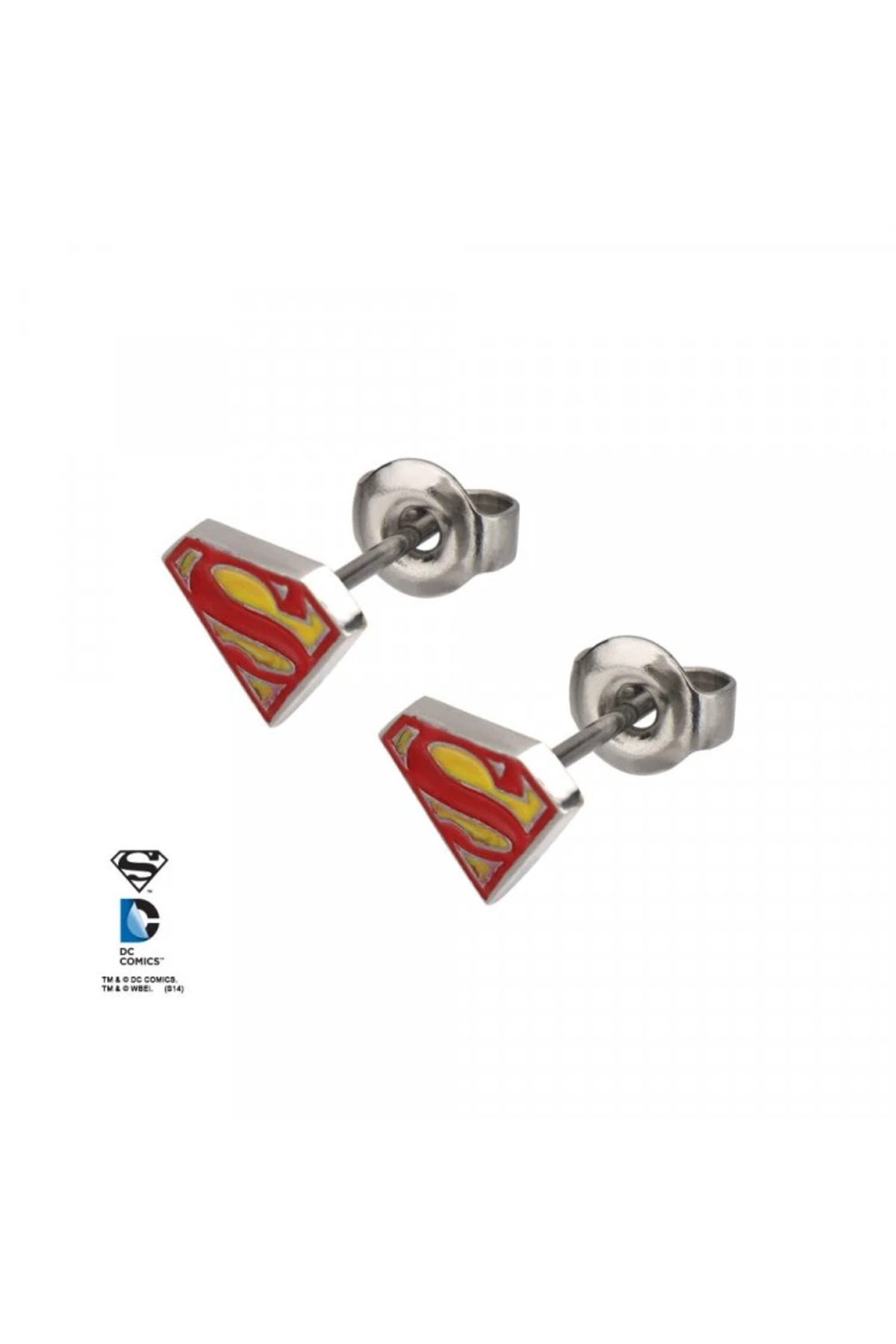 Body Vibe DC Comics Paslanmaz Çelik Red and Yellow Epoxy Superman