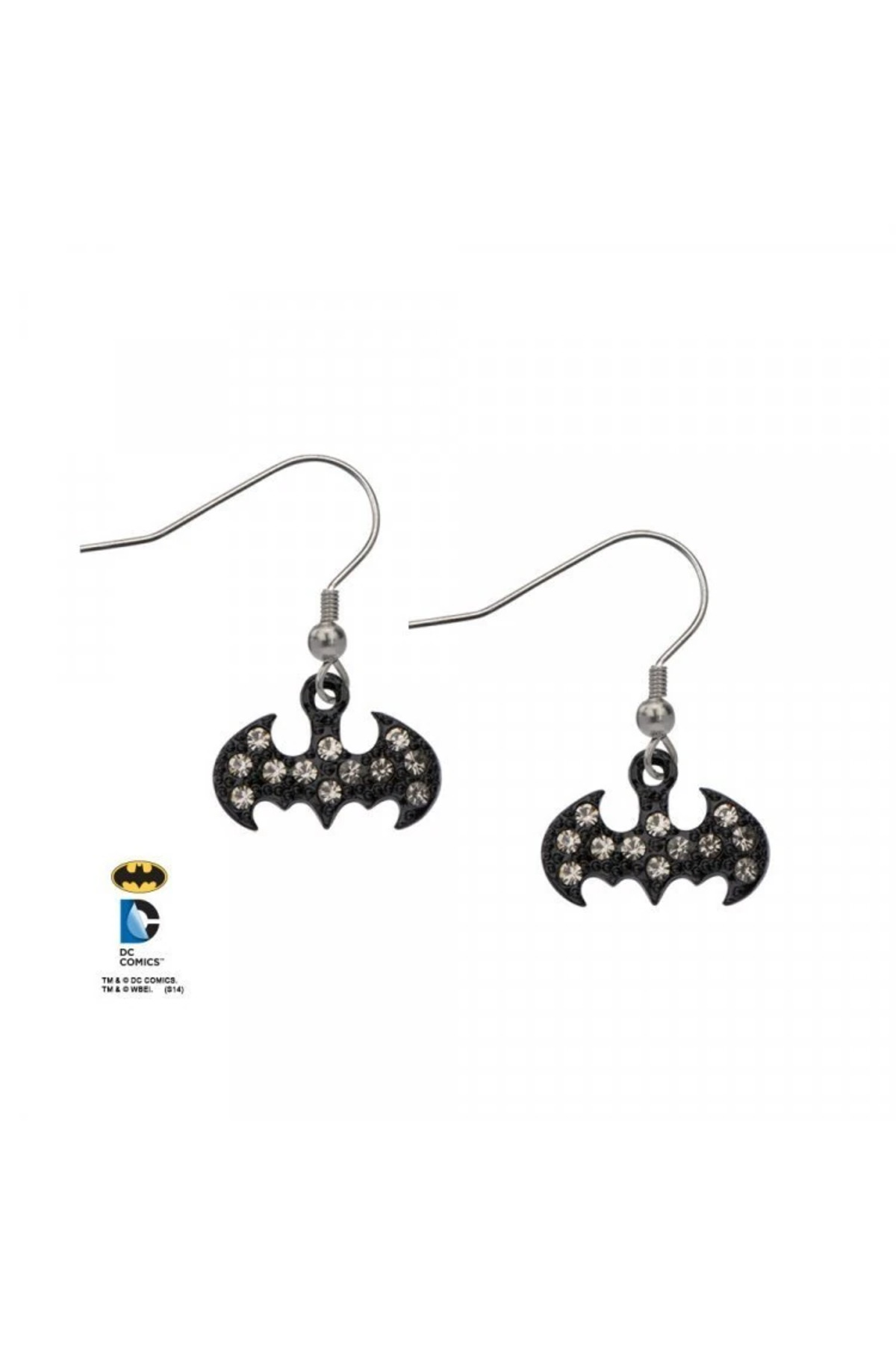 Body Vibe DC Comics Black Batman Gem Fish Kanca Küpe