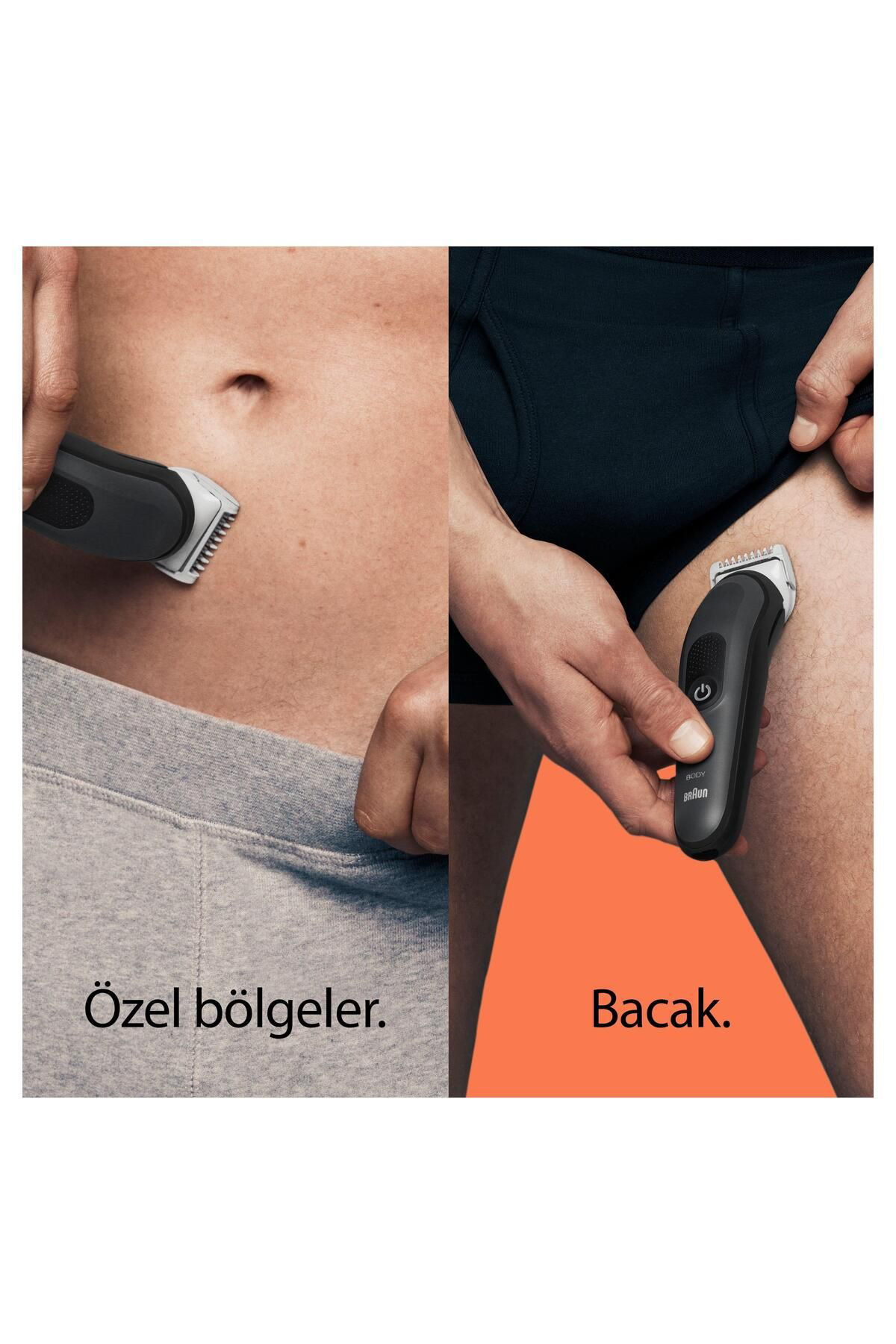Bodygroomer 3 Bg 3340 Skinshield Teknolojisi, 3 Ek Parçalı Vücut 