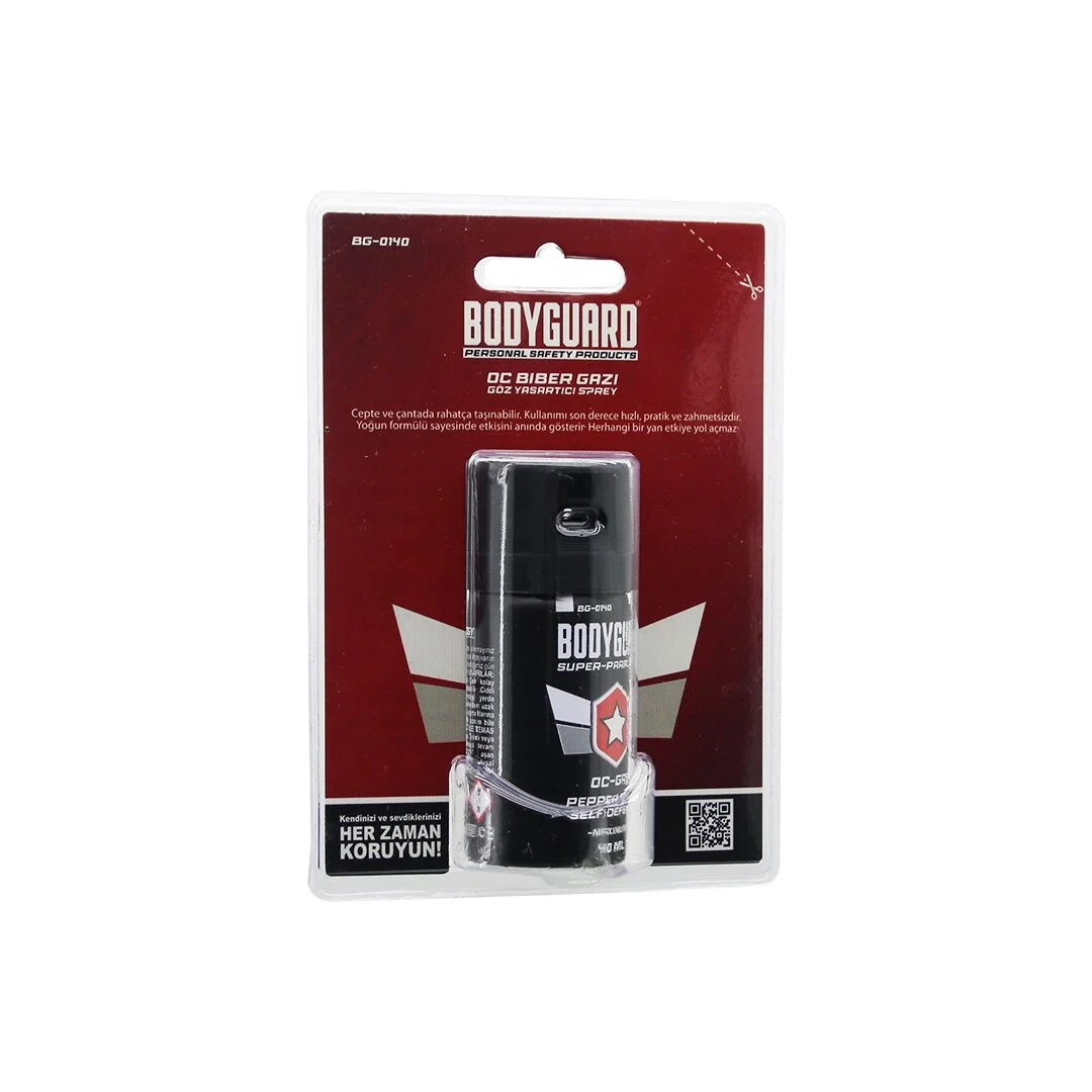 Bodyguard Bg-0140 Biber Gazı Sprey 40ml Kendini Savunma Amaçlı Kullanım Bx40 Fiyatı, Yorumları ve Özellikleri