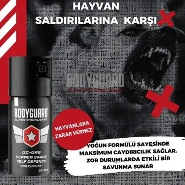 Bodyguard Biber Gazı Sprey 40ml Bodyguard (göz Yaşartıcı Sprey) Bx40 Fiyatı, Yorumları ve Özellikleri