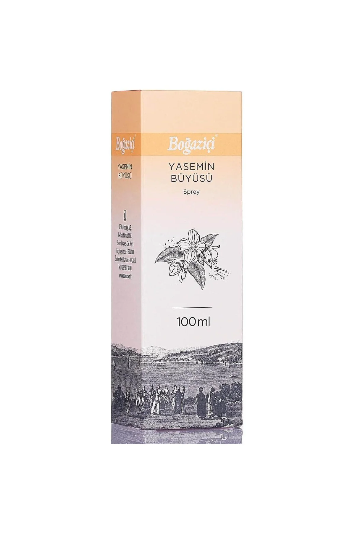 Boğaziçi Kolonya Yasemin Büyüsü Cam Şişe 100 ml.