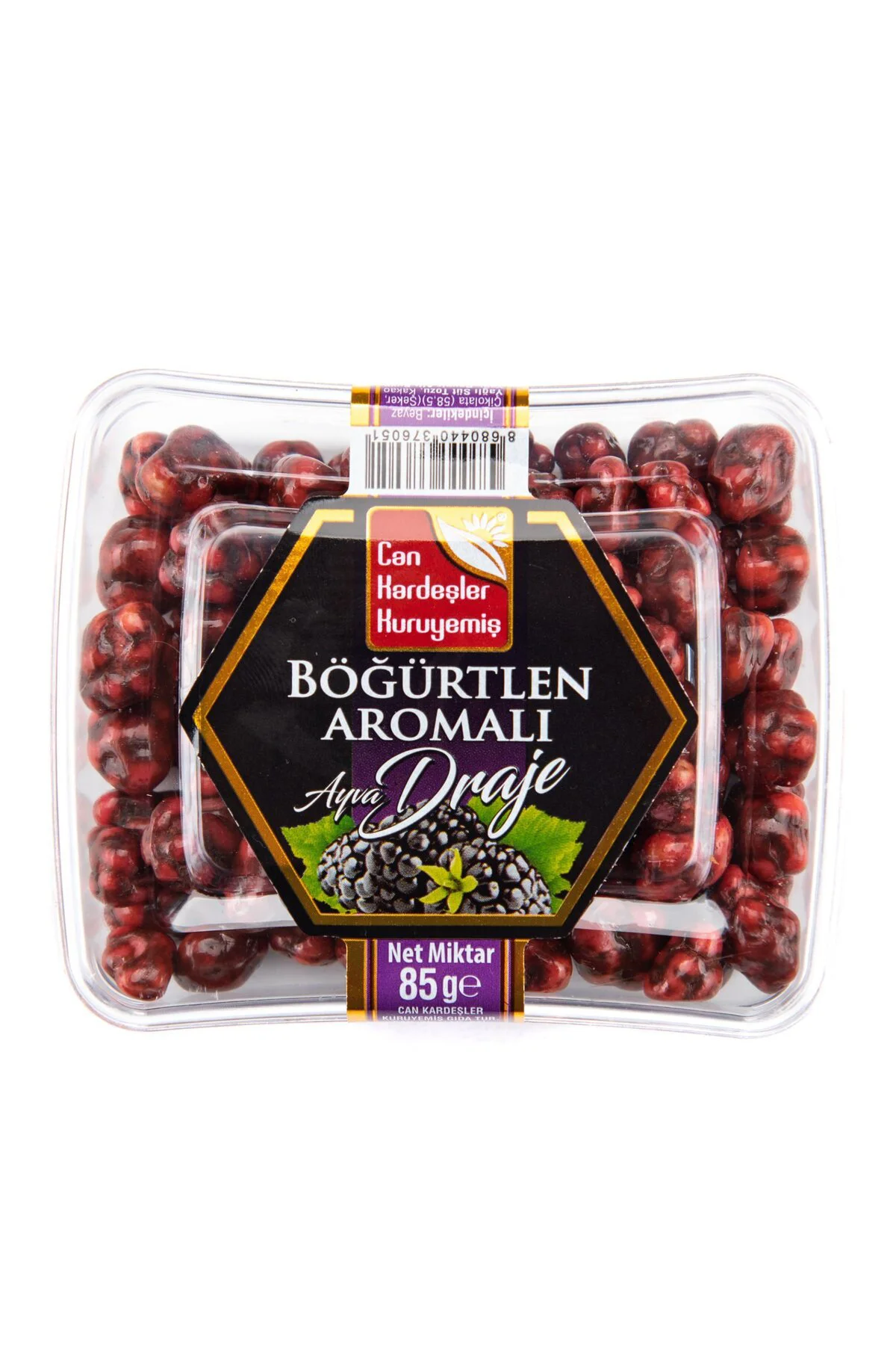 Böğürtlen Aromalı Draje 85 g