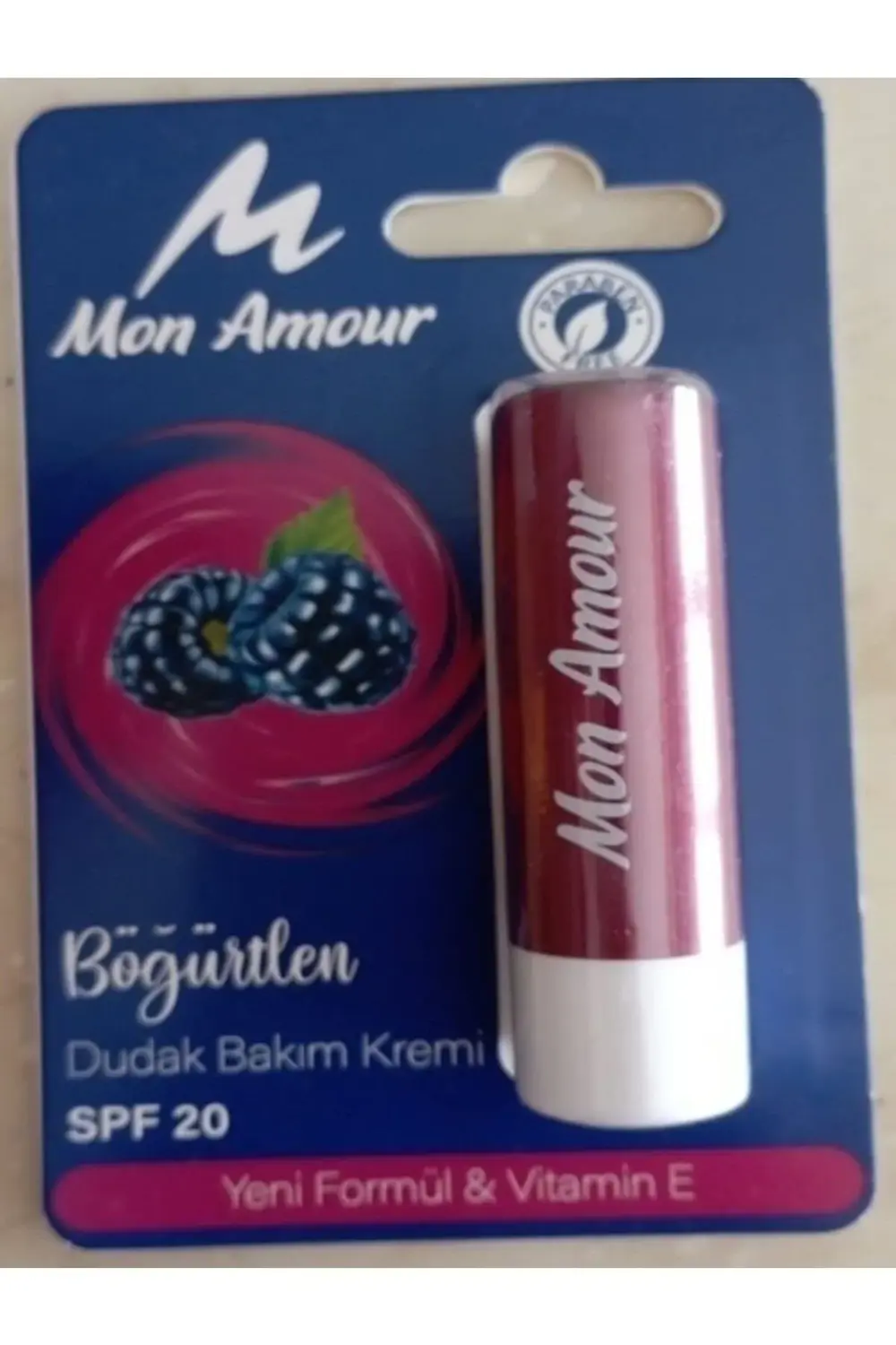 Böğürtlen Dudak Bakım Kremi Spf20