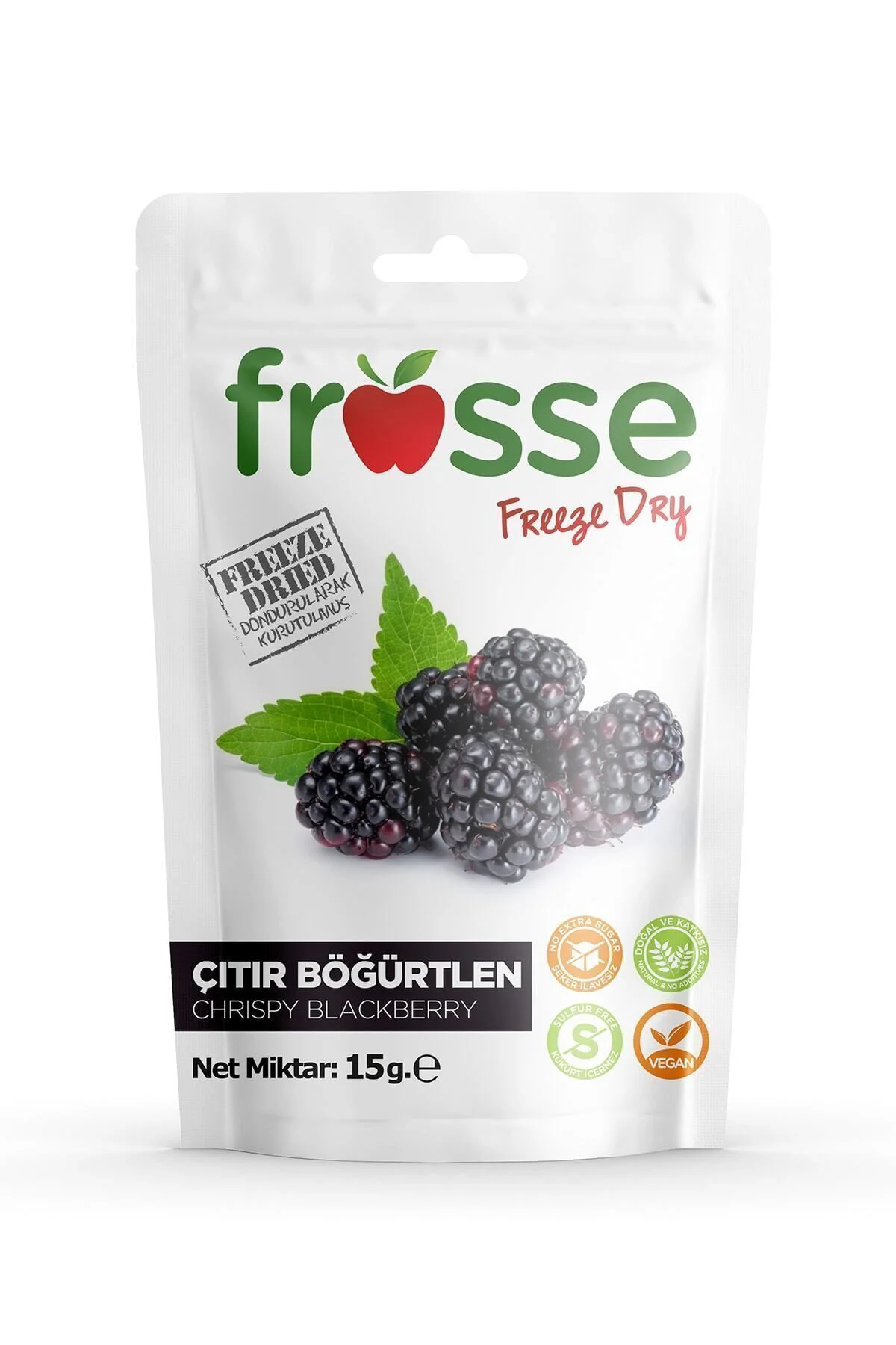 Böğürtlen Kıtırı - Freeze Dried - Üretici Firmadan Dondurularak K
