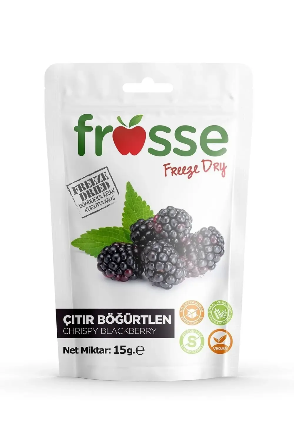 Böğürtlen Kıtırı - Freeze Dried - Üretici Firmadan Dondurularak K