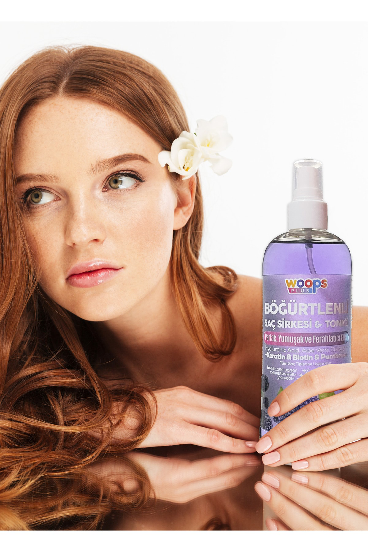 Böğürtlenli Saç Sirkesi Ve Saç Toniği Hyaluronic Acid, Collagen, 