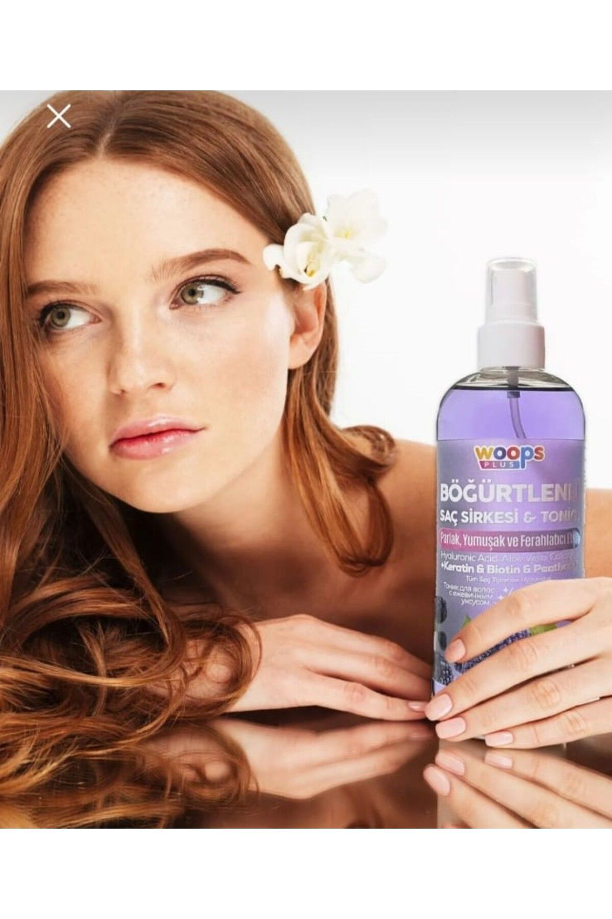 Böğürtlenli Sirke & Saç Toniği 400 ml