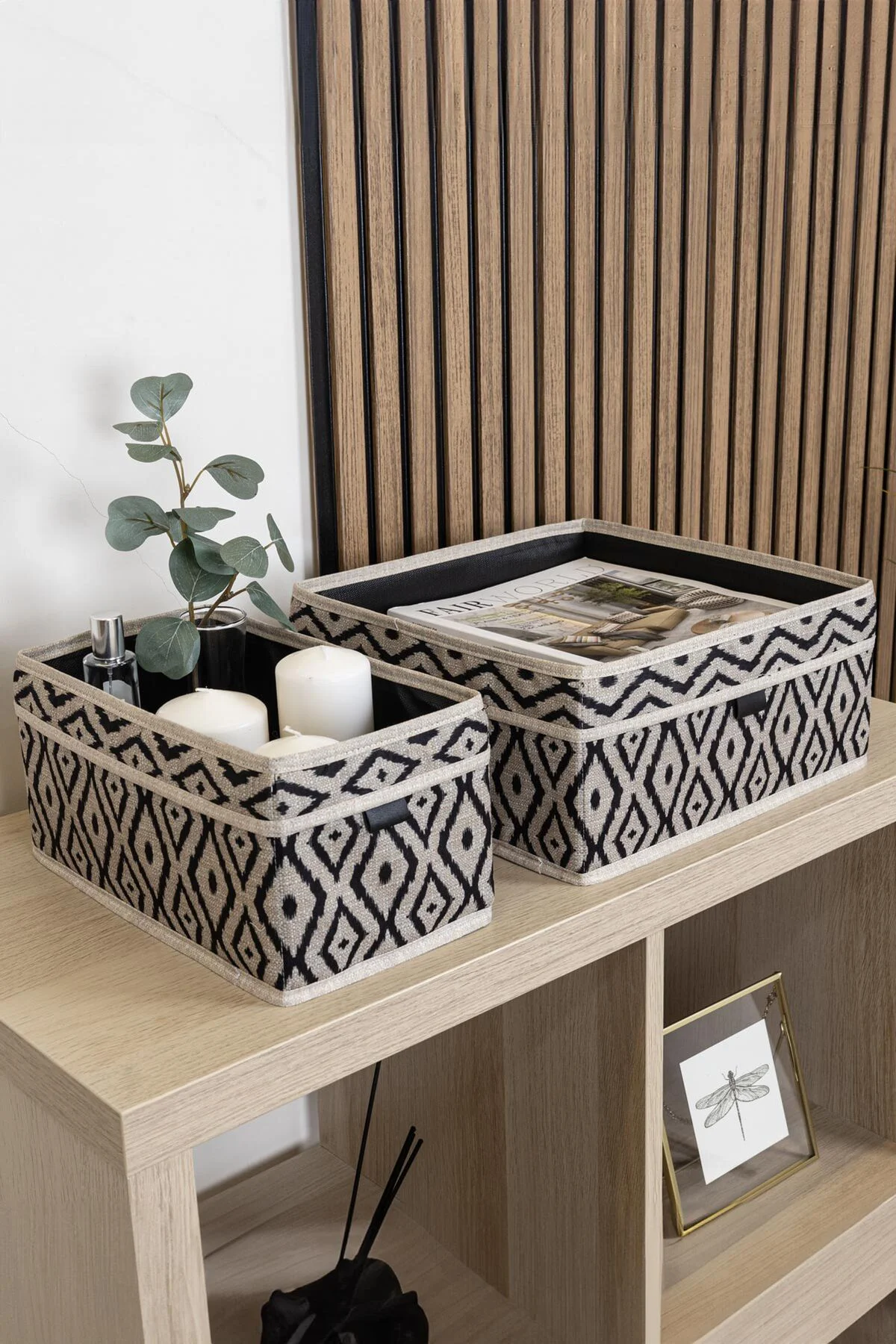 Bohe 2'li Çekmece Ve Raf Düzenleyici Sepet Organizer