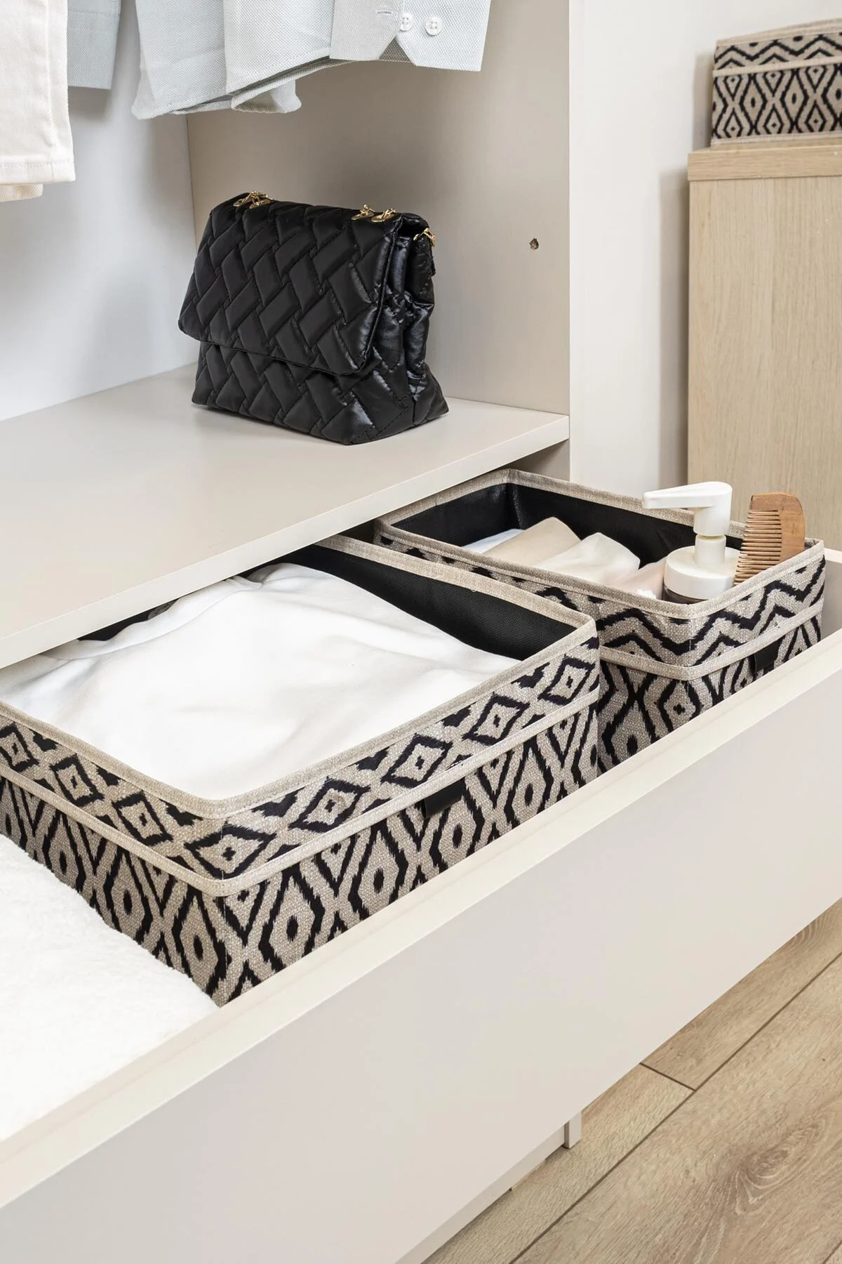 Bohe 2'li Çekmece Ve Raf Düzenleyici Sepet Organizer