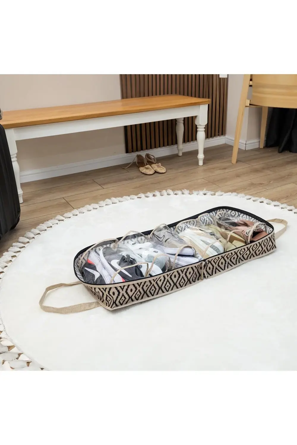 BOHE Ayakkabı Düzenleyici ve 3'lü Bavul Organizer Set