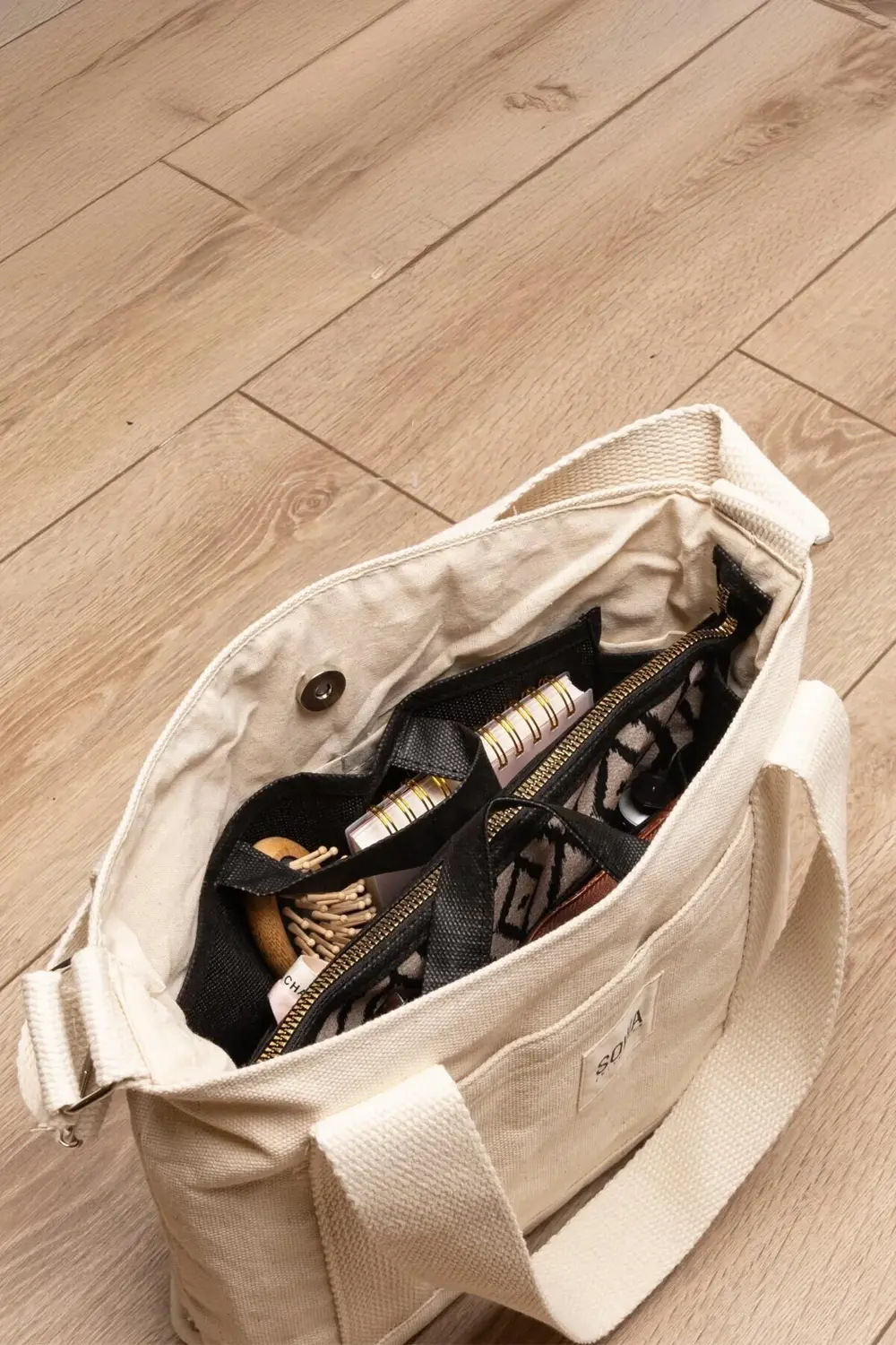 Pazar Kapısı Bohe Çanta İçi Düzenleyici Organizer