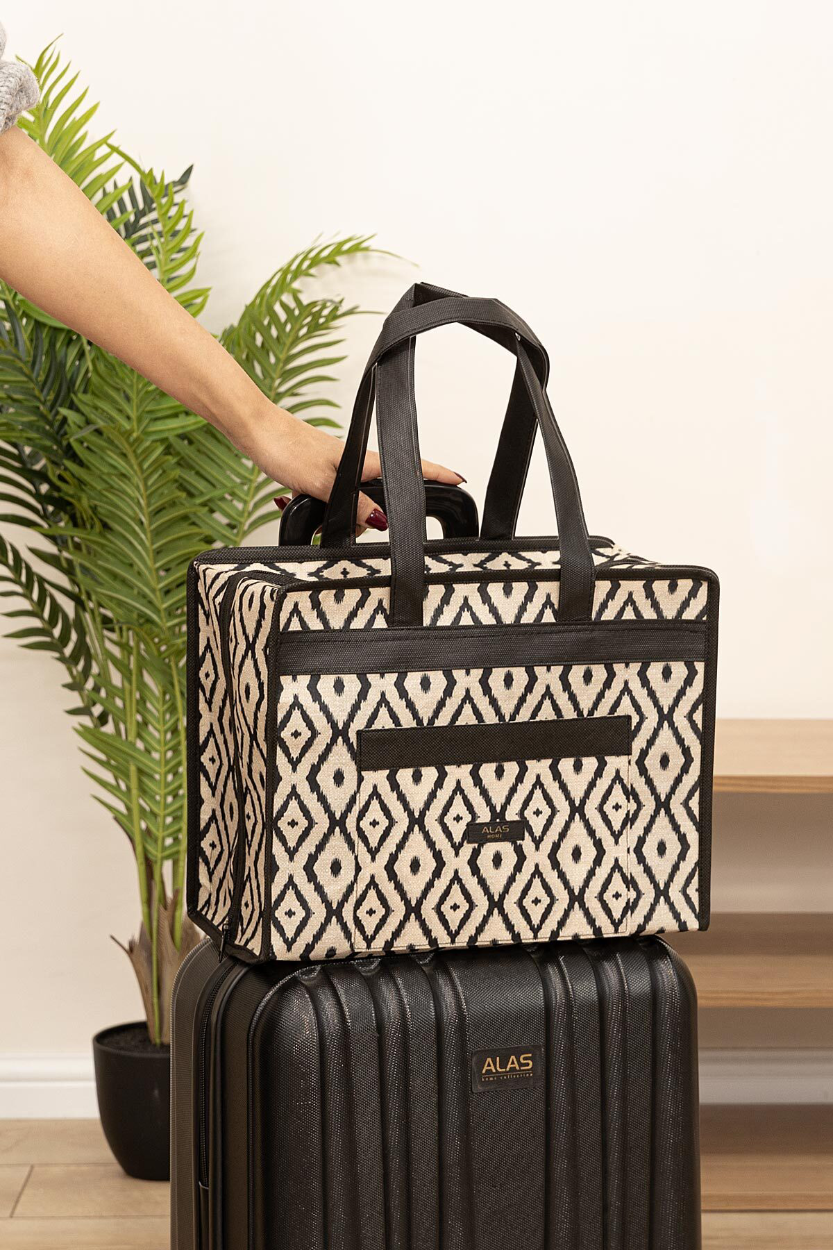 Pazar Kapısı Bohe Çok Amaçlı Bavula Asılabilir Seyahat Çantası Ve Düzenleyici