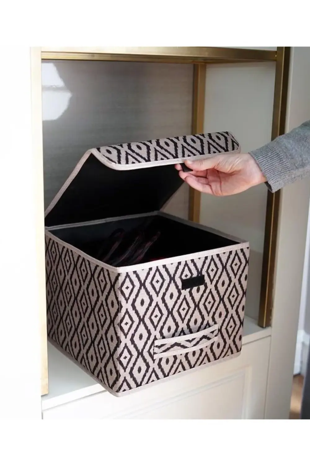 BOHE Çok Amaçlı Kapaklı Kutu Mini Raf Düzenleyici