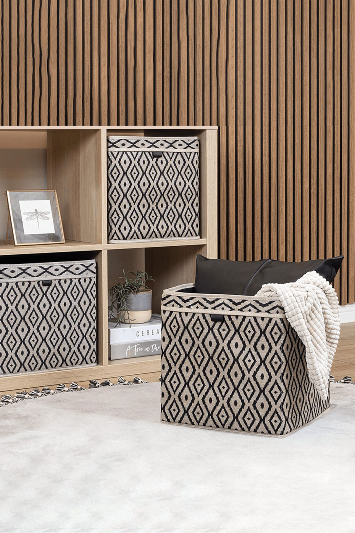 Pazar Kapısı Bohe Raf Düzenleyici Kutu Dolap Organizer