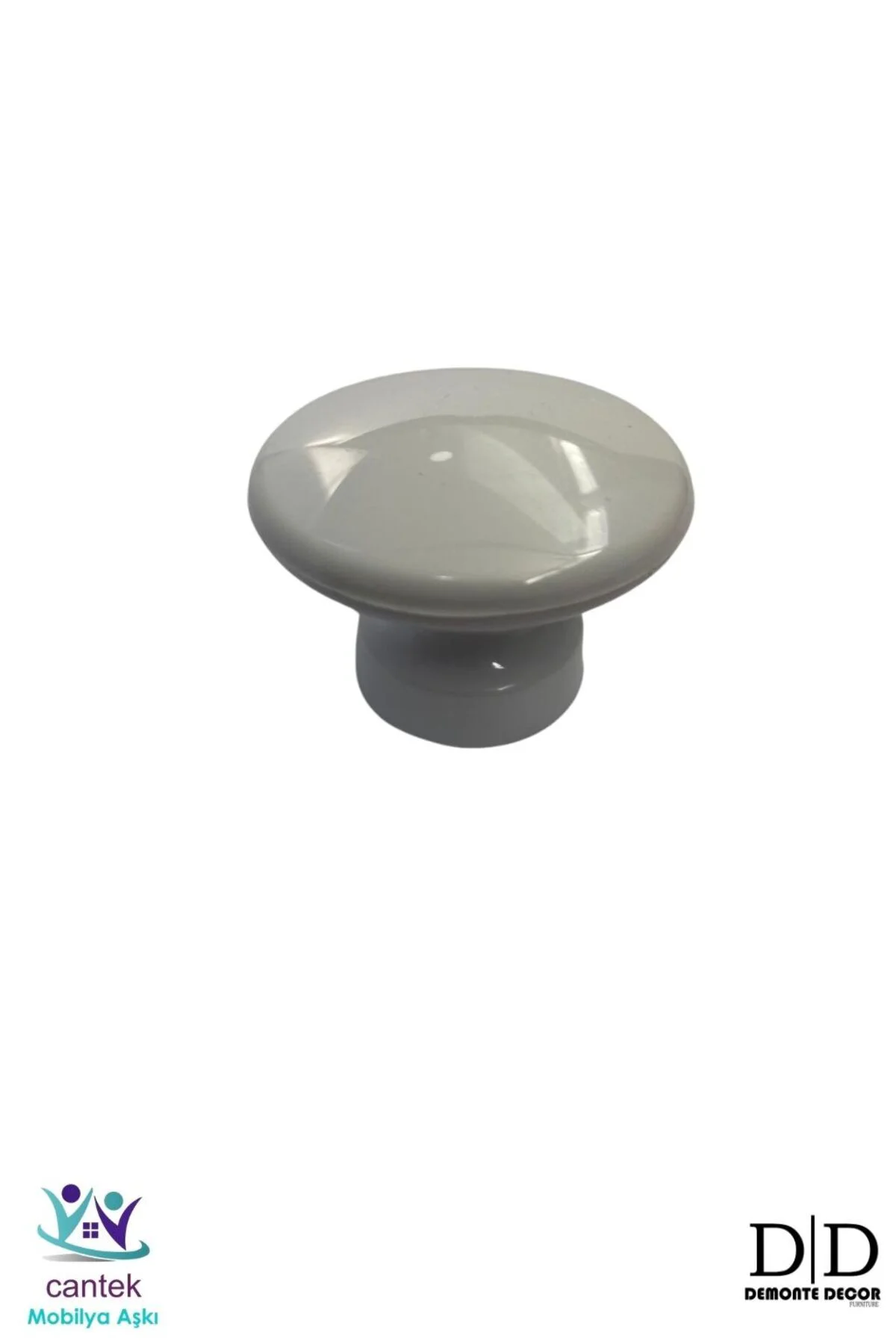 BOHEM DOLAP,ÇEKMECE,PLASTİK MOBİLYA KULBU (ADET FİYATI) BEYAZ