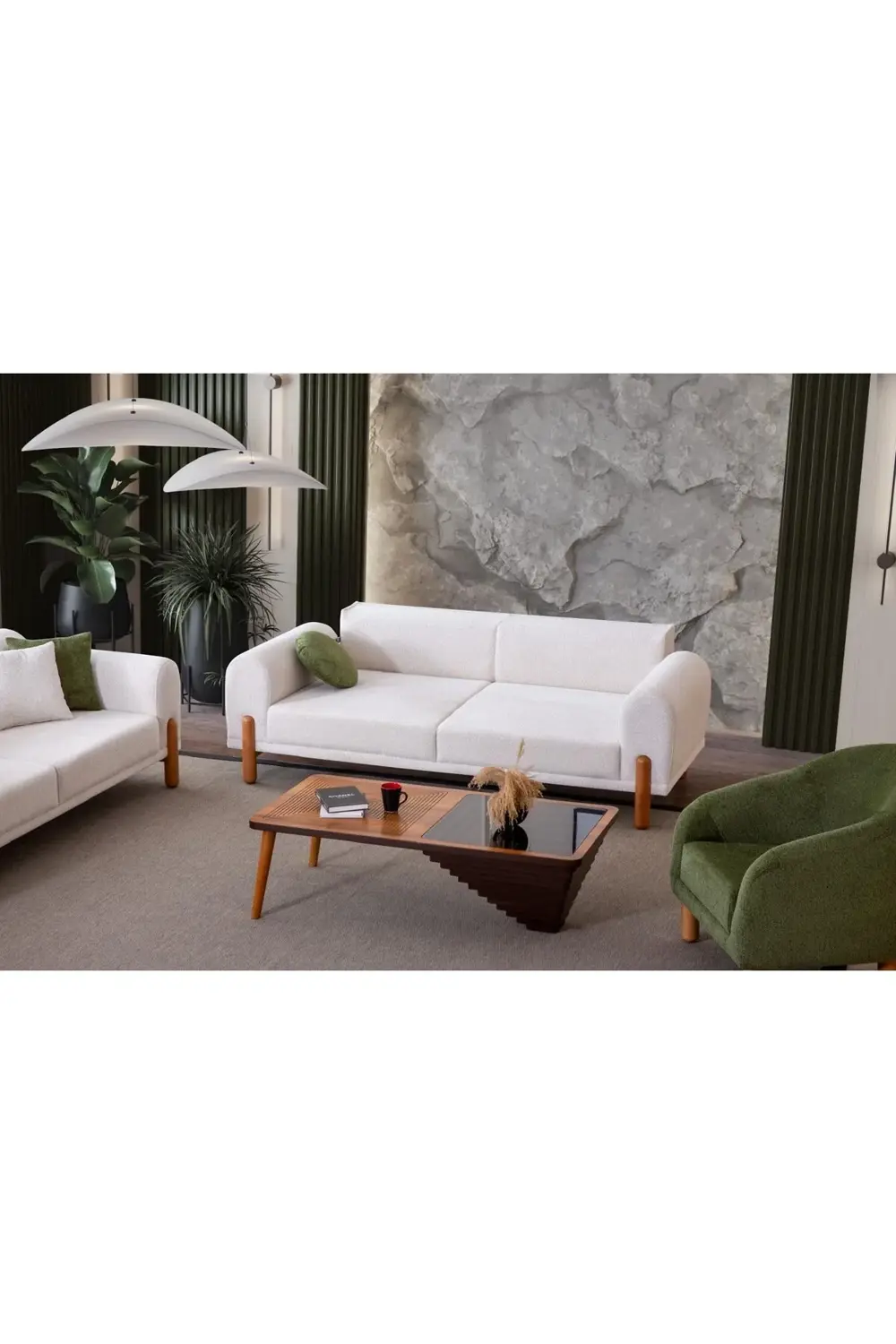 Bohem koltuk takımı (3+3+1)