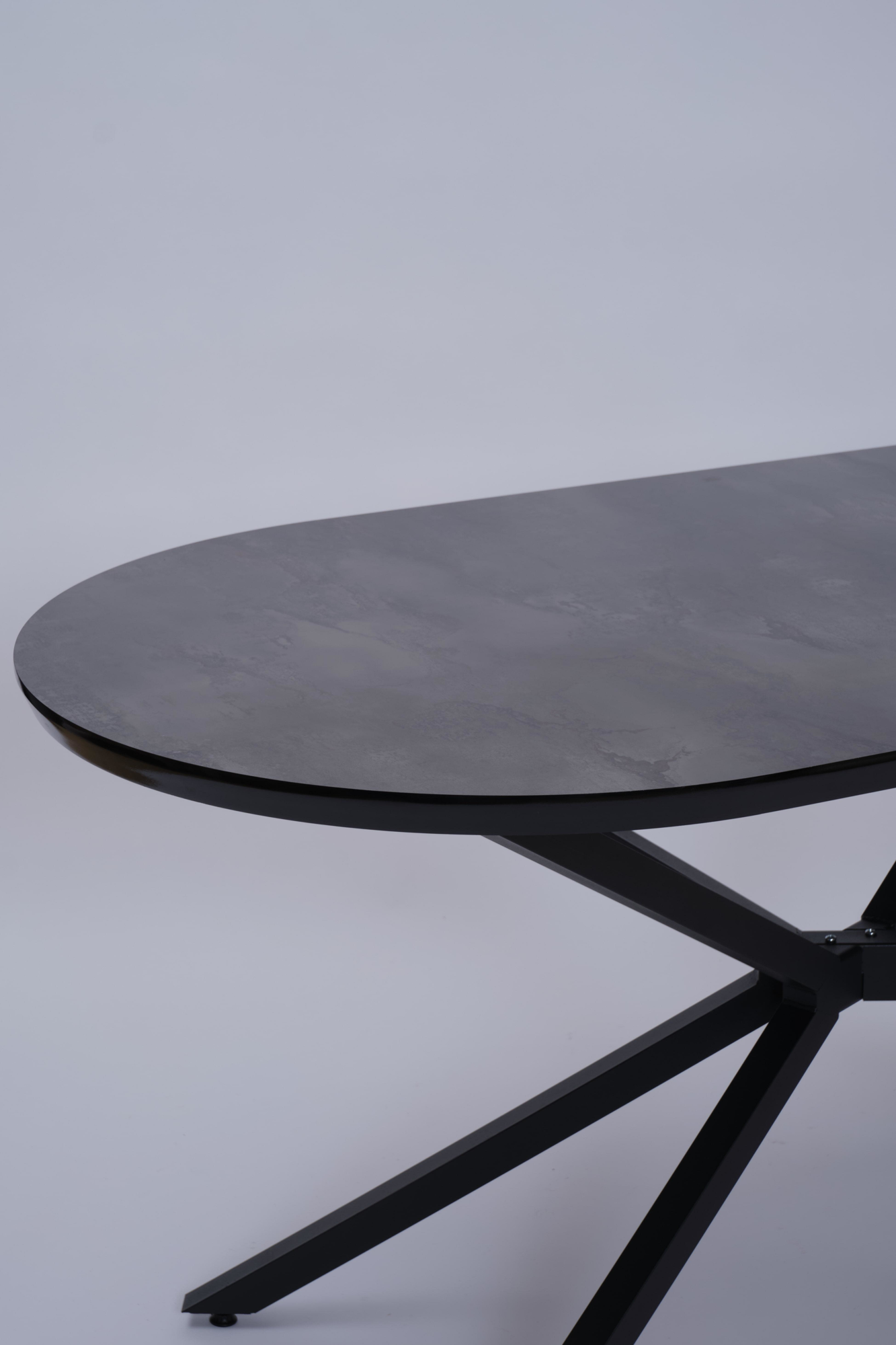 Erezogullari Mobilya Bohem Metal Polo Boyali Mdf Lak Panel Yemek Masa Takimi 90X170
