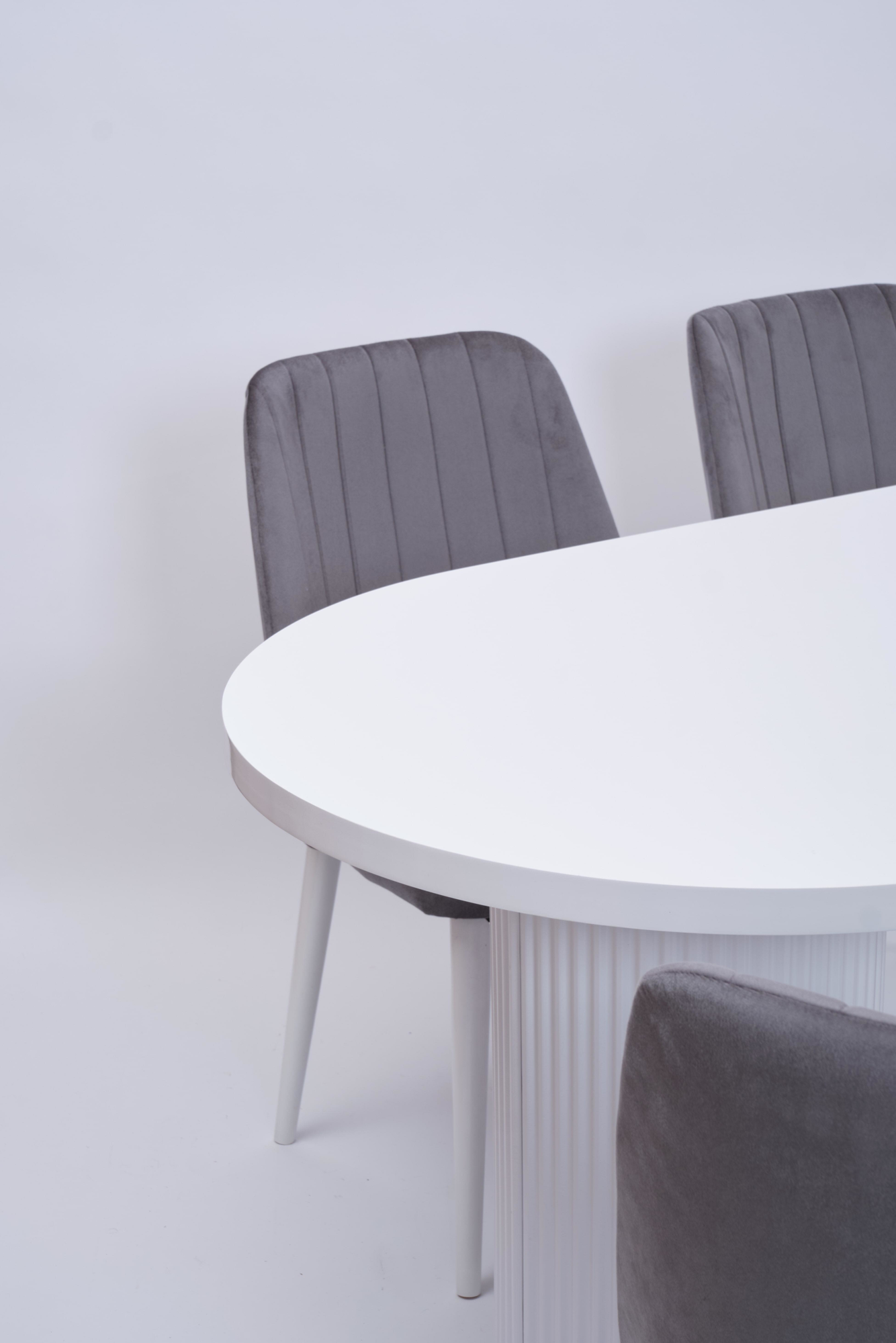 Erezogullari Mobilya Bohem Milano Lak Panel Yemek Masa Sandalye Takimi 90X170