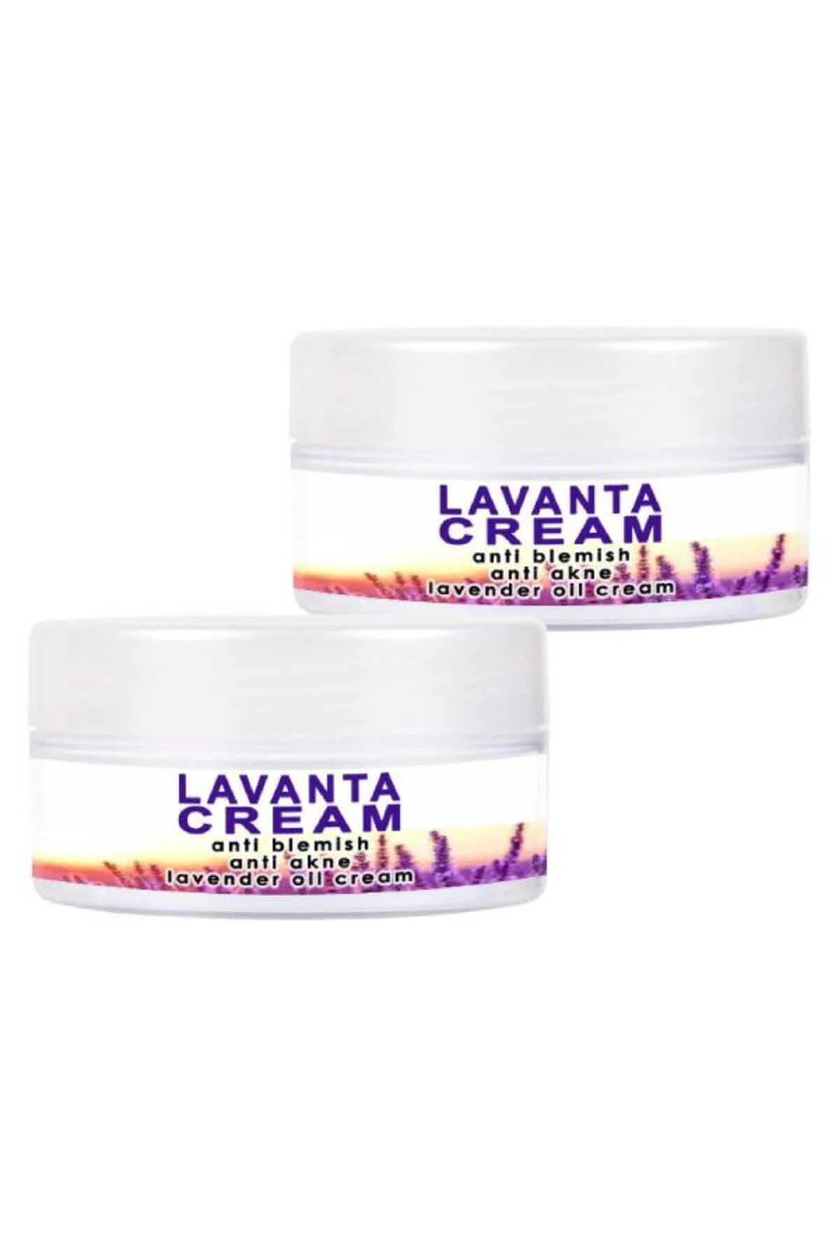 Bois Lavanta Cream - Akne ve Sivilce İçin Doğal Cilt Bakım Çözümü 50 ml x 2