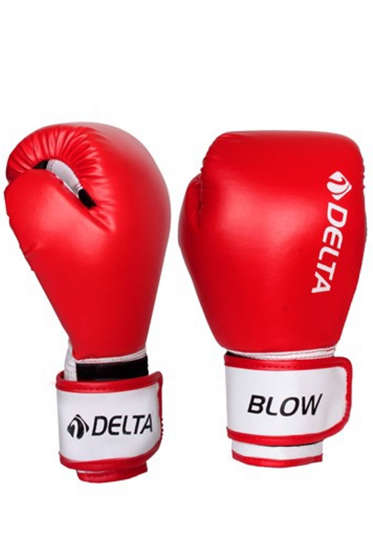 Delta Boks Eldiveni 10 Oz Blow Kırmızı 65–78 Kg Yetişkin İçin Kick Boks