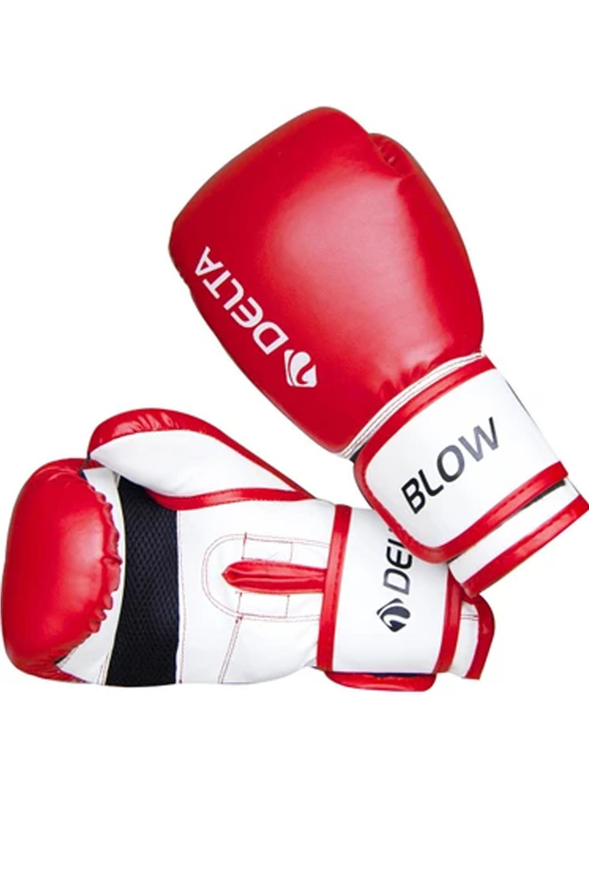 Delta Boks Eldiveni 10 Oz Blow Kırmızı 65–78 Kg Yetişkin İçin Kick Boks