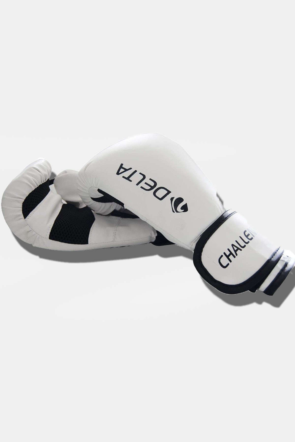 Delta Boks Eldiveni 8 Oz Beyaz Challanger & 45–65 Kg Sporcular İçin Kic