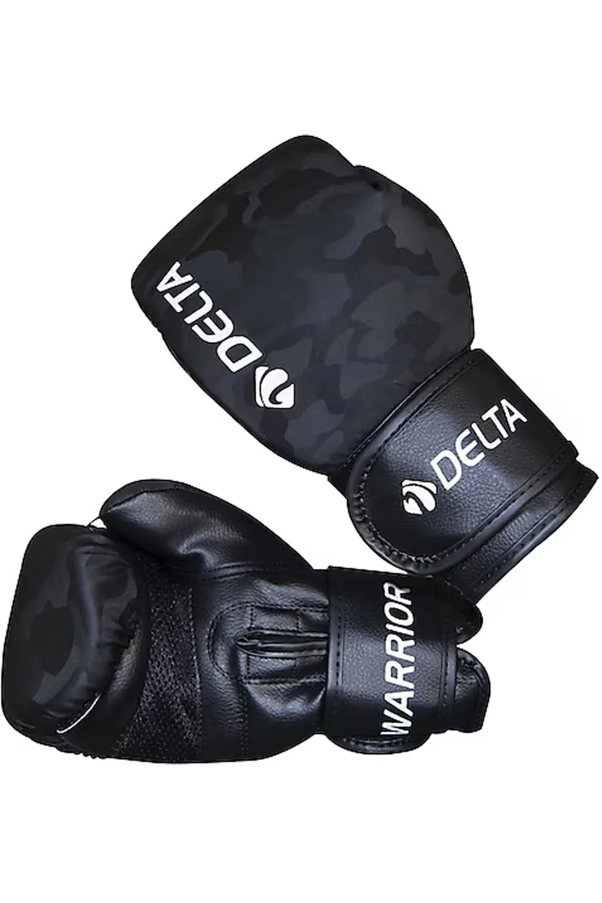 Boks Eldiveni 8 OZ Siyah Kamuflaj & 45–65 Kg Sporcular İçin Kick Boks, Muay Thai, Sparring Eldiven