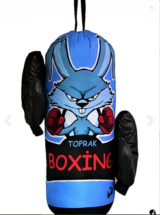 Toprak Boks Torbası Çocuklar İçin Eldiven Hediyeli