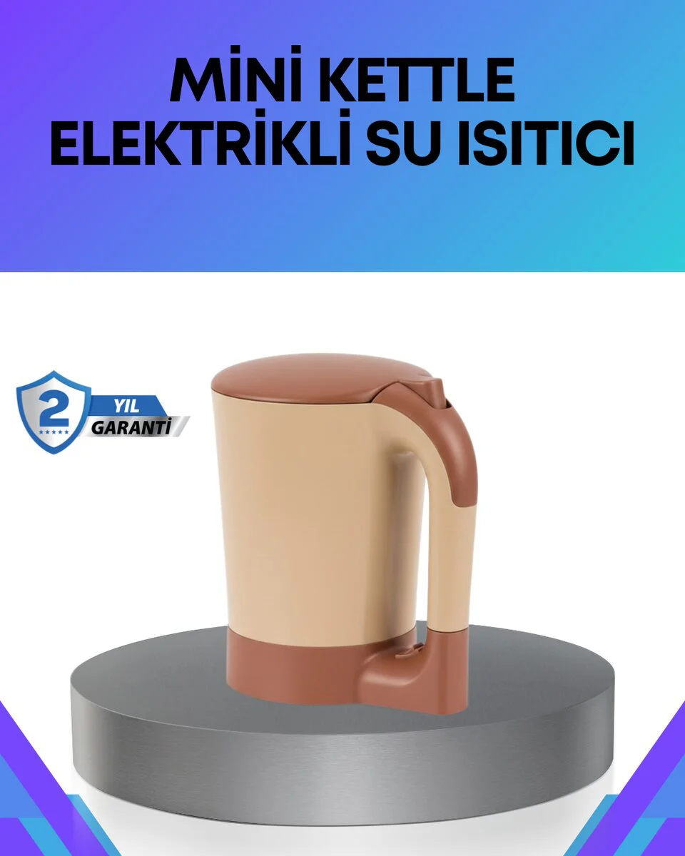 Bol Köpüklü Mini Türk Kahvesi Makinesi ve Kettle - Çok Amaçlı Kullanım