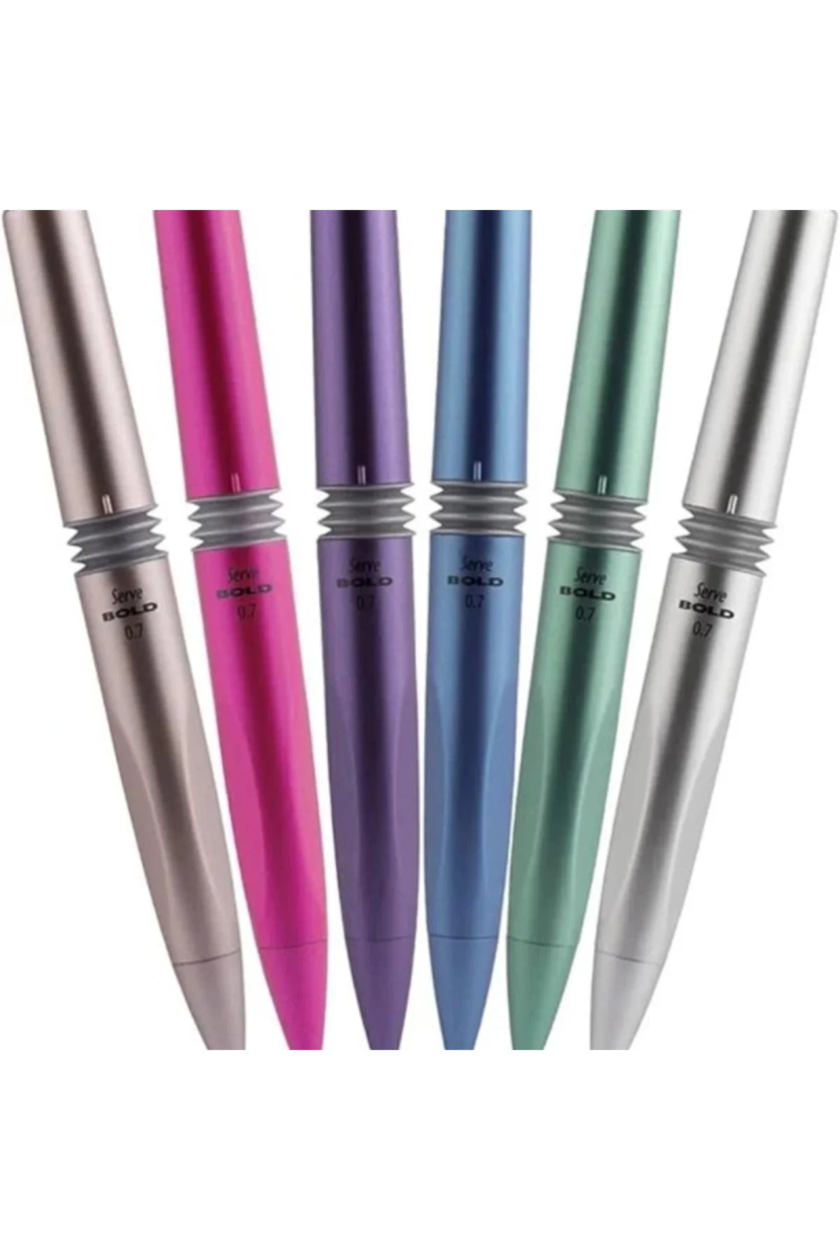 Bold M.Kursun Kalem Metalik 0.7mm,6 Li Pet