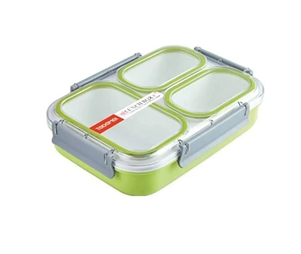 Bölmeli Paslanmaz Çelik Saklama Kabı Sızdırmayan Beslenme Kabı 12