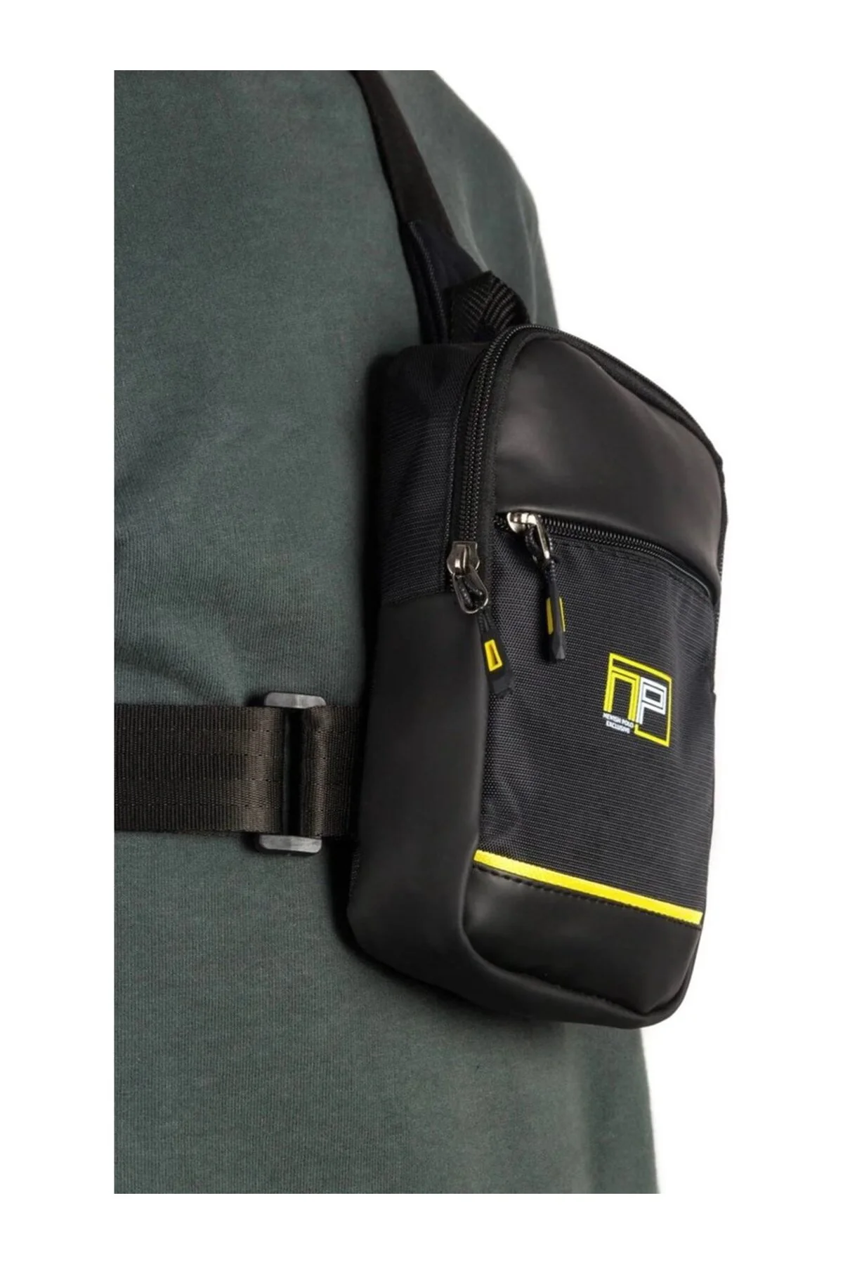 Bölmeli Unısex Çapraz Çanta