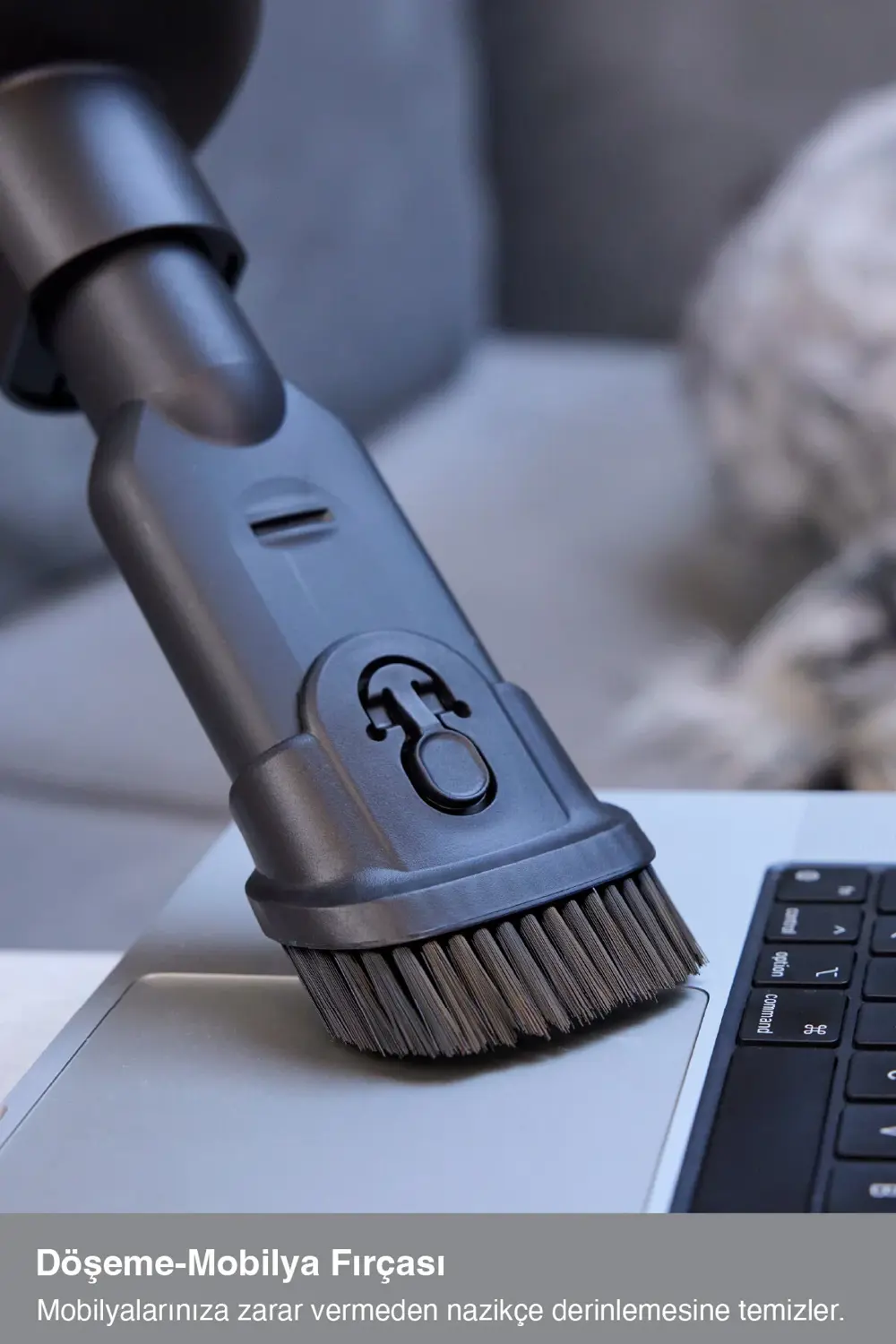 Fakir Bolt X 8365 Dikey Şarjlı Kablosuz Süpürge Silver Furry