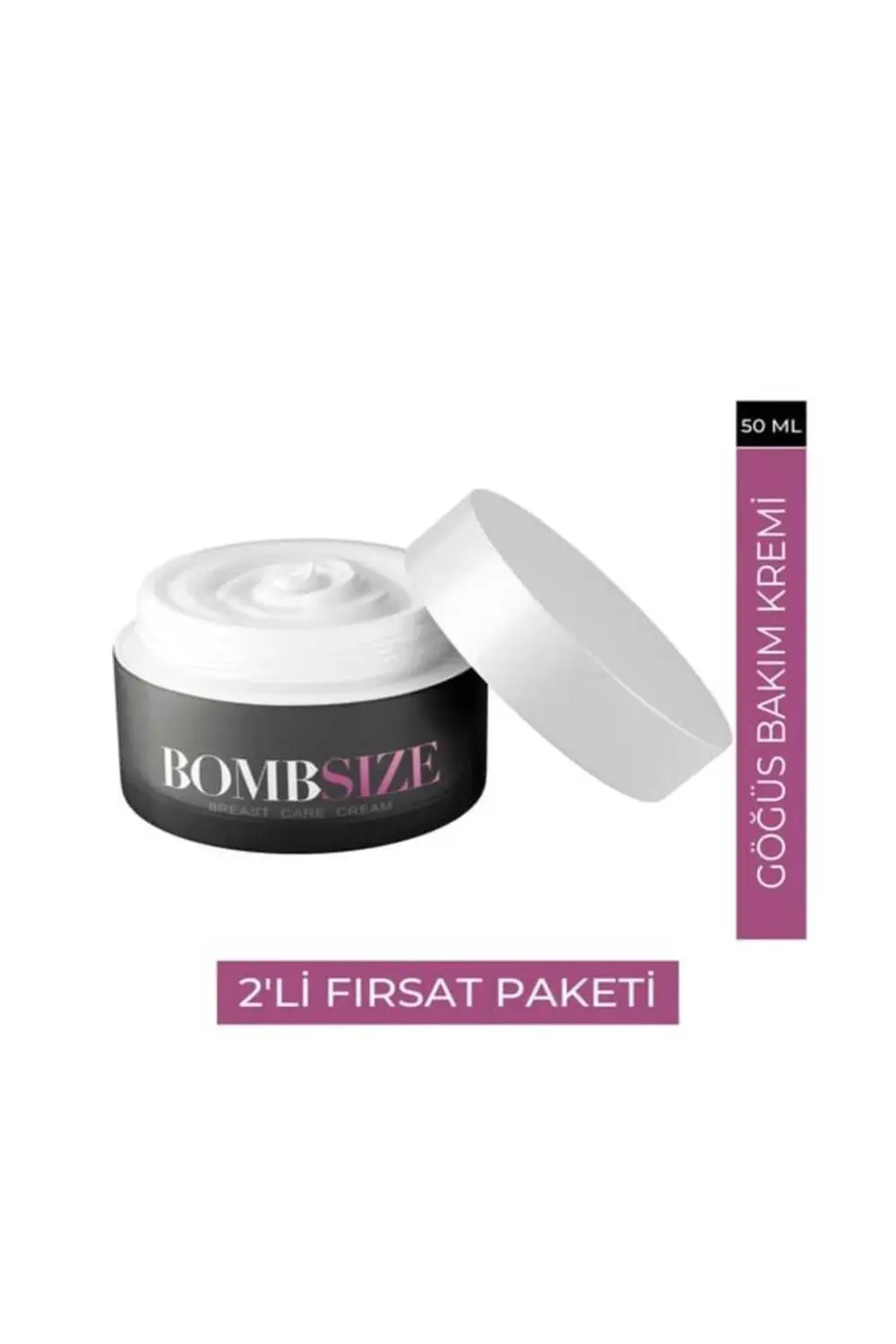 Bomb Sıze Göğüs Dolgunlaştırma Bakım Kremi X 2 ADET