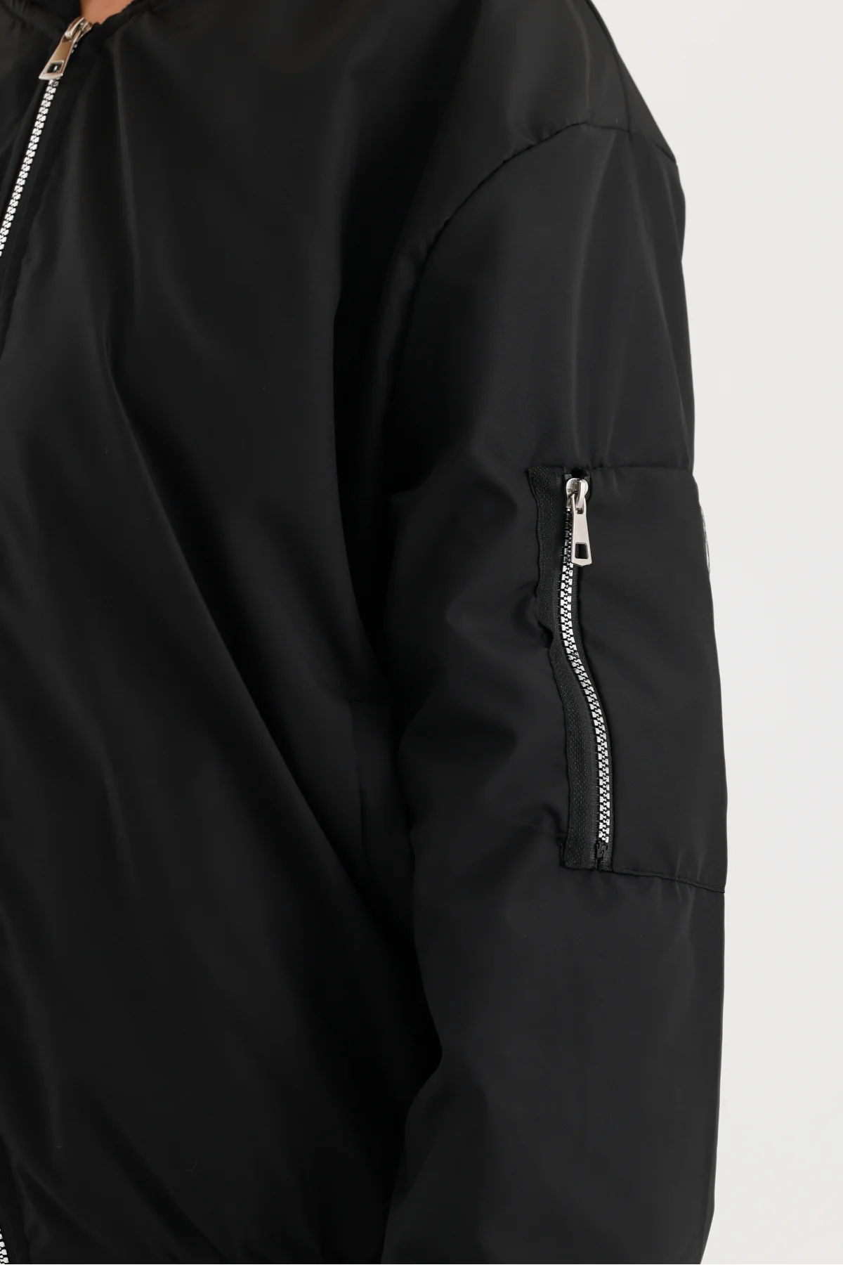 Bomber Ceket - Siyah
