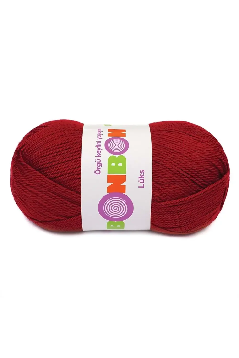 Bonbon Lüks Örgü Patik Ipi 98296 Koyu Kırmızı