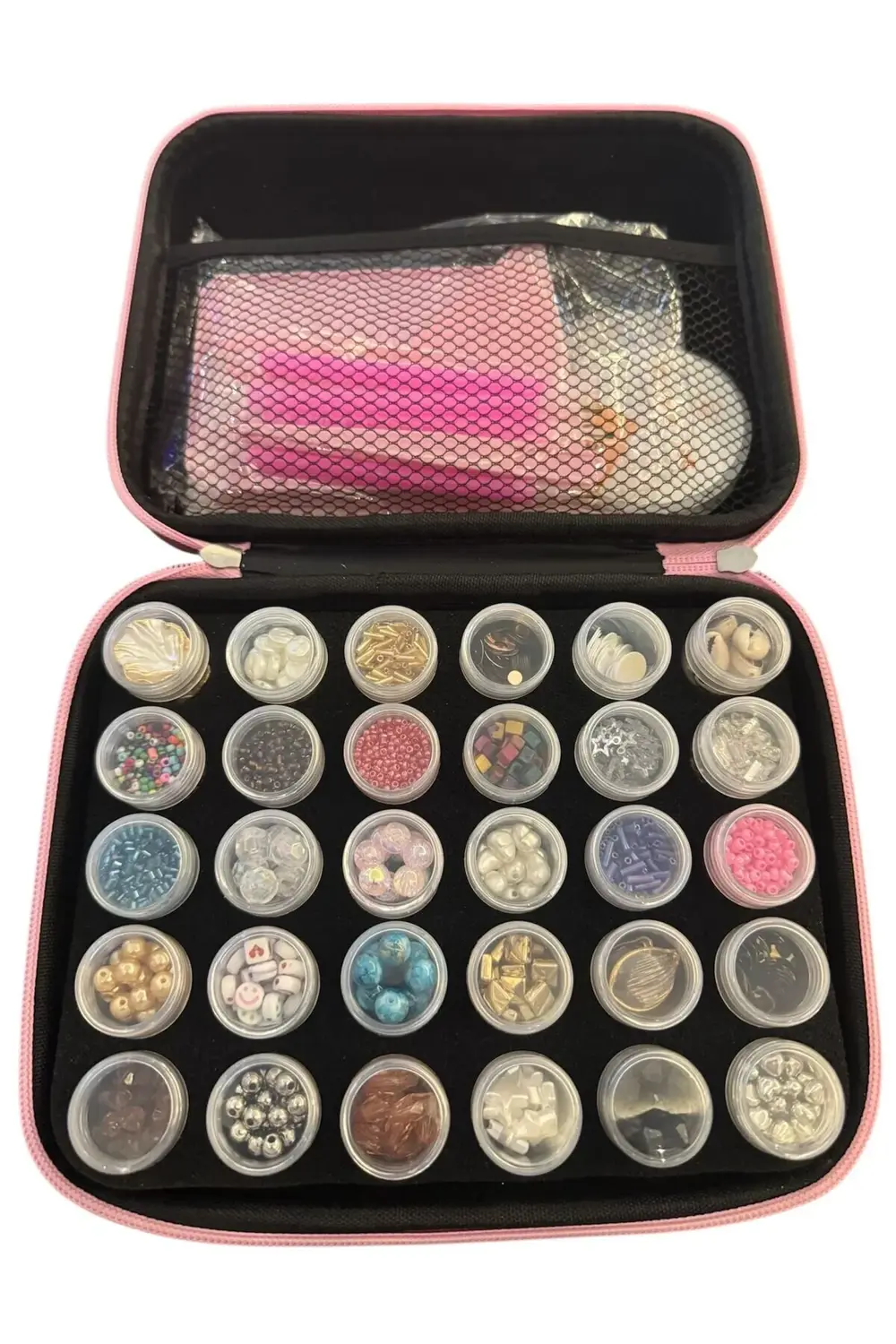 Boncuk Çantası/kutusu – Dolu Set (Boncuklarla Birlikte) Boncuk Çantası/kutusu – Dolu Set (Boncuklarla Birlikte)
