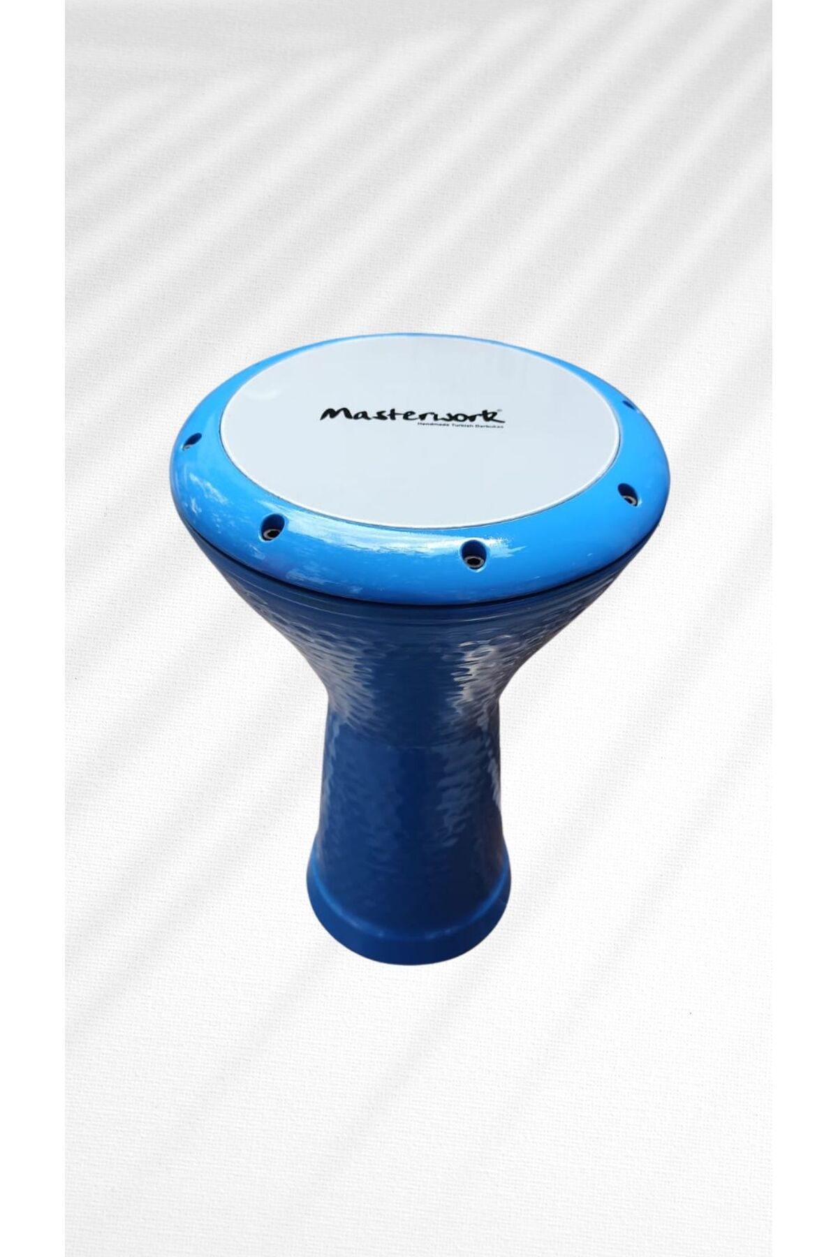 Masterwork Boncuk Mavi Döküm Darbuka